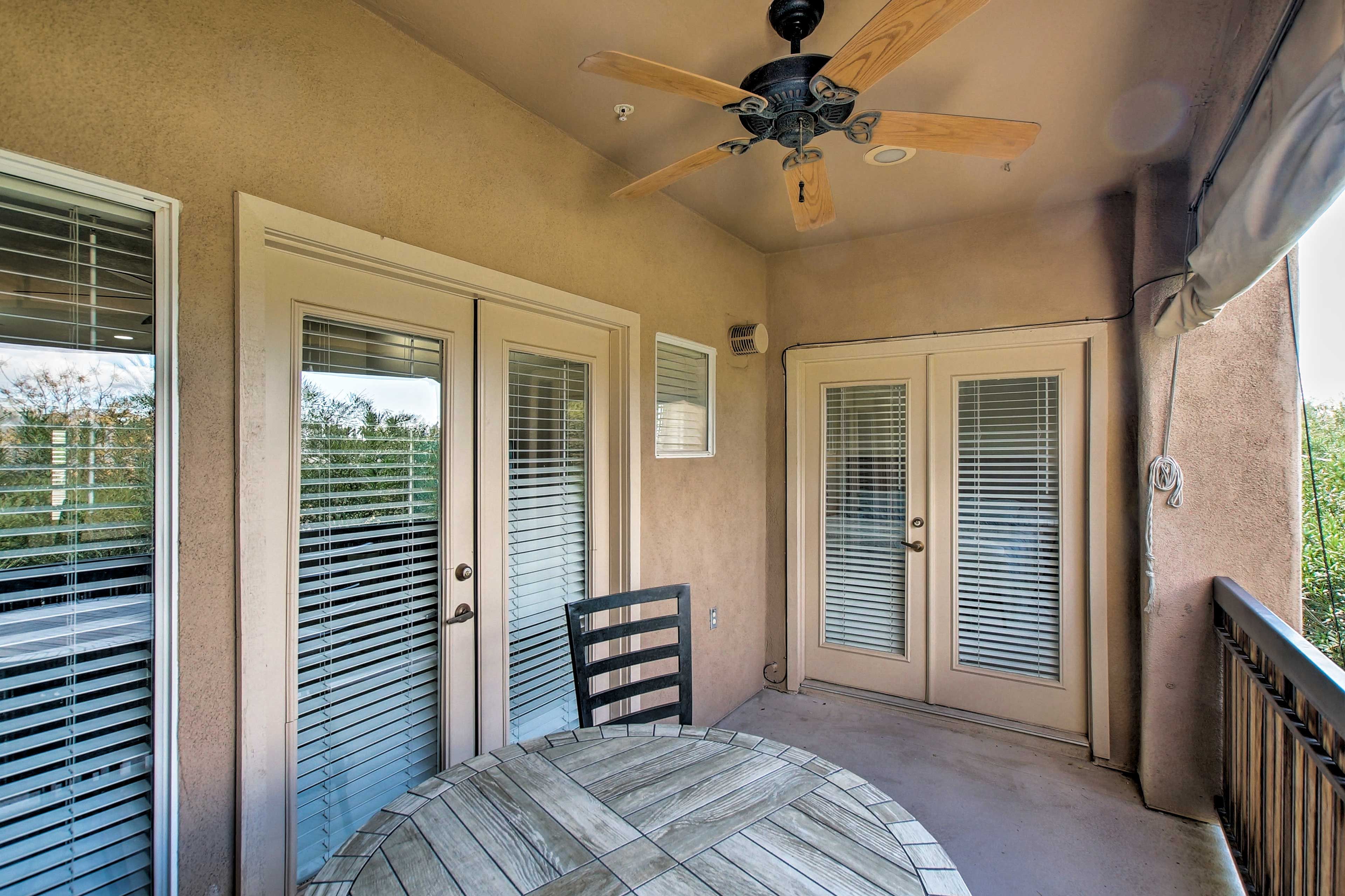 Furnished Balcony