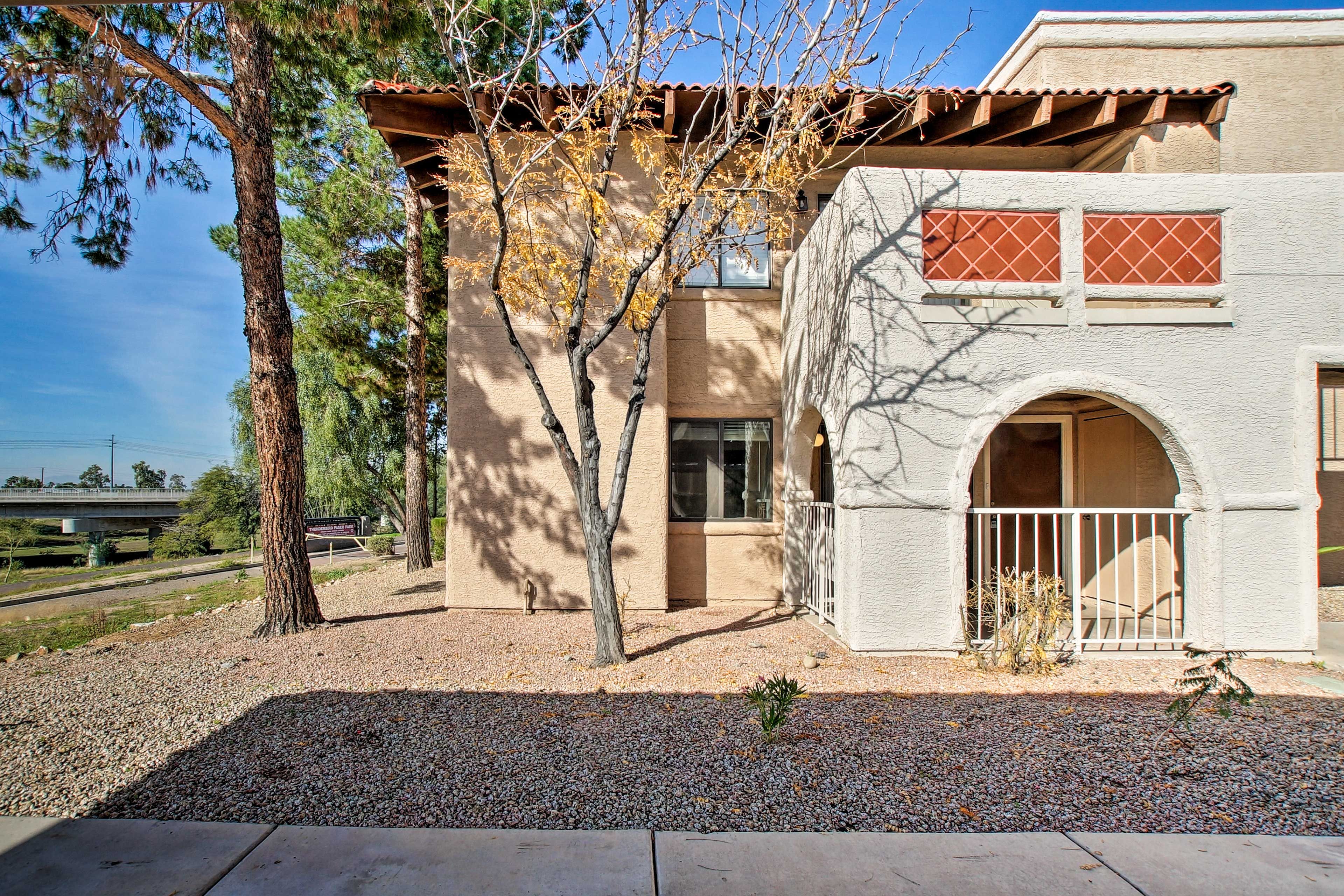 Your next getaway to sunny Glendale begins at this vacation rental.