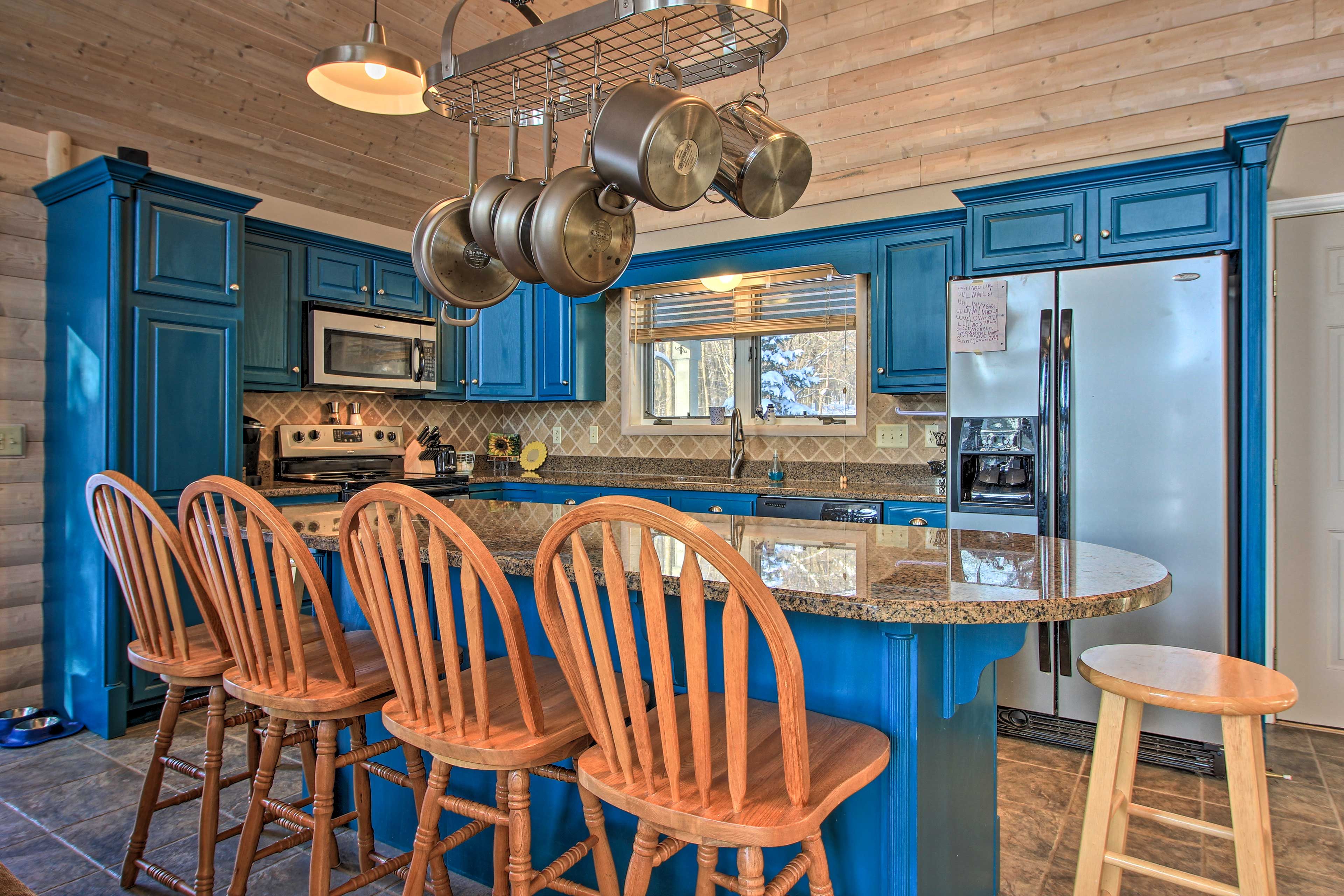 Kitchen | Cooking Basics | Breakfast Bar Seating | Keurig Coffee Maker
