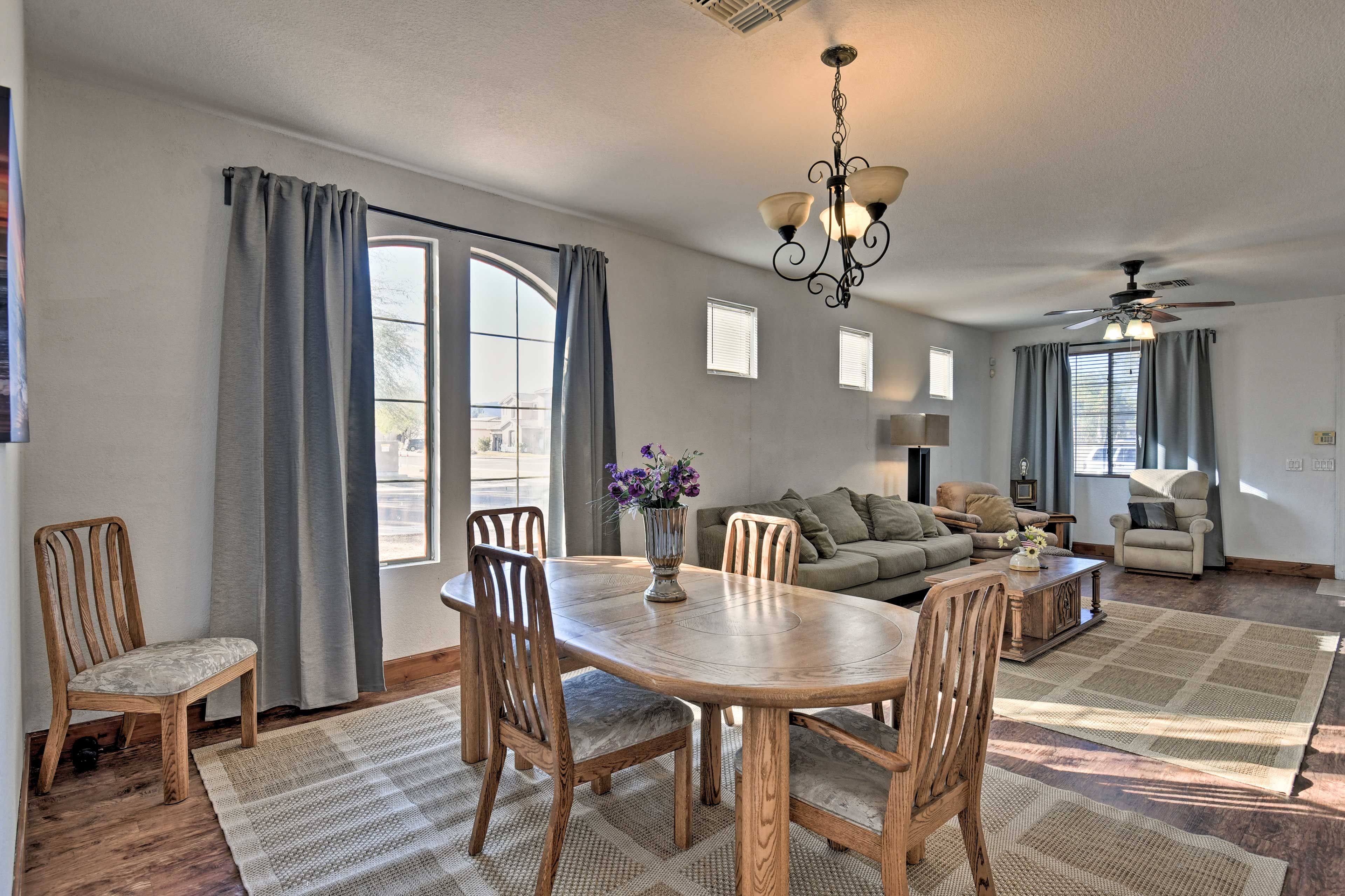 Make lasting memories with family and friends at this charming Phoenix home.