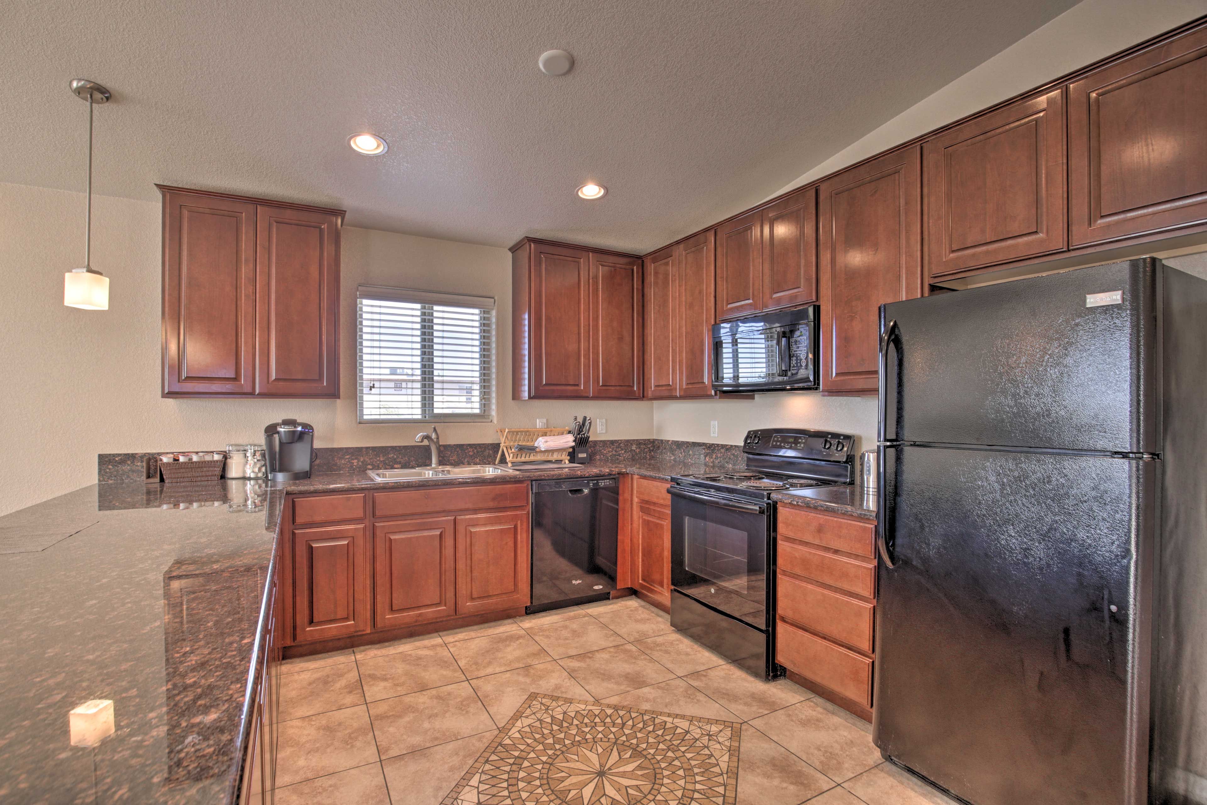 Clean up is easy with a dishwasher!