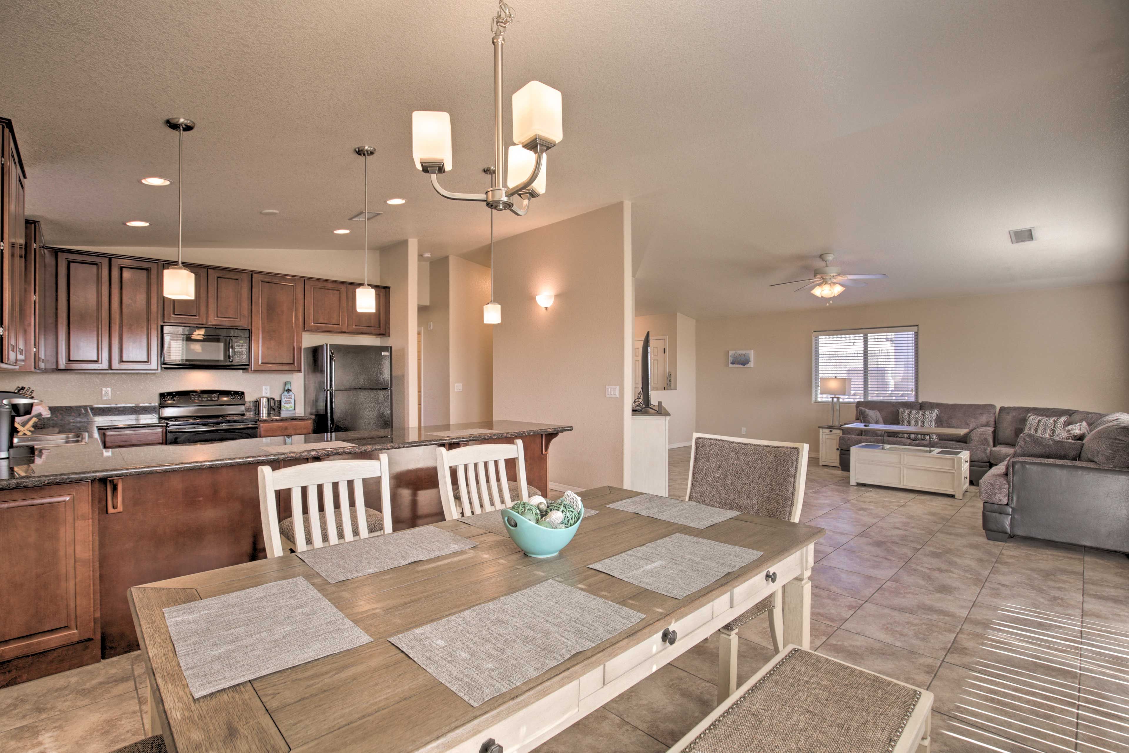 Bring up to 8 guests to this charming vacation rental house!
