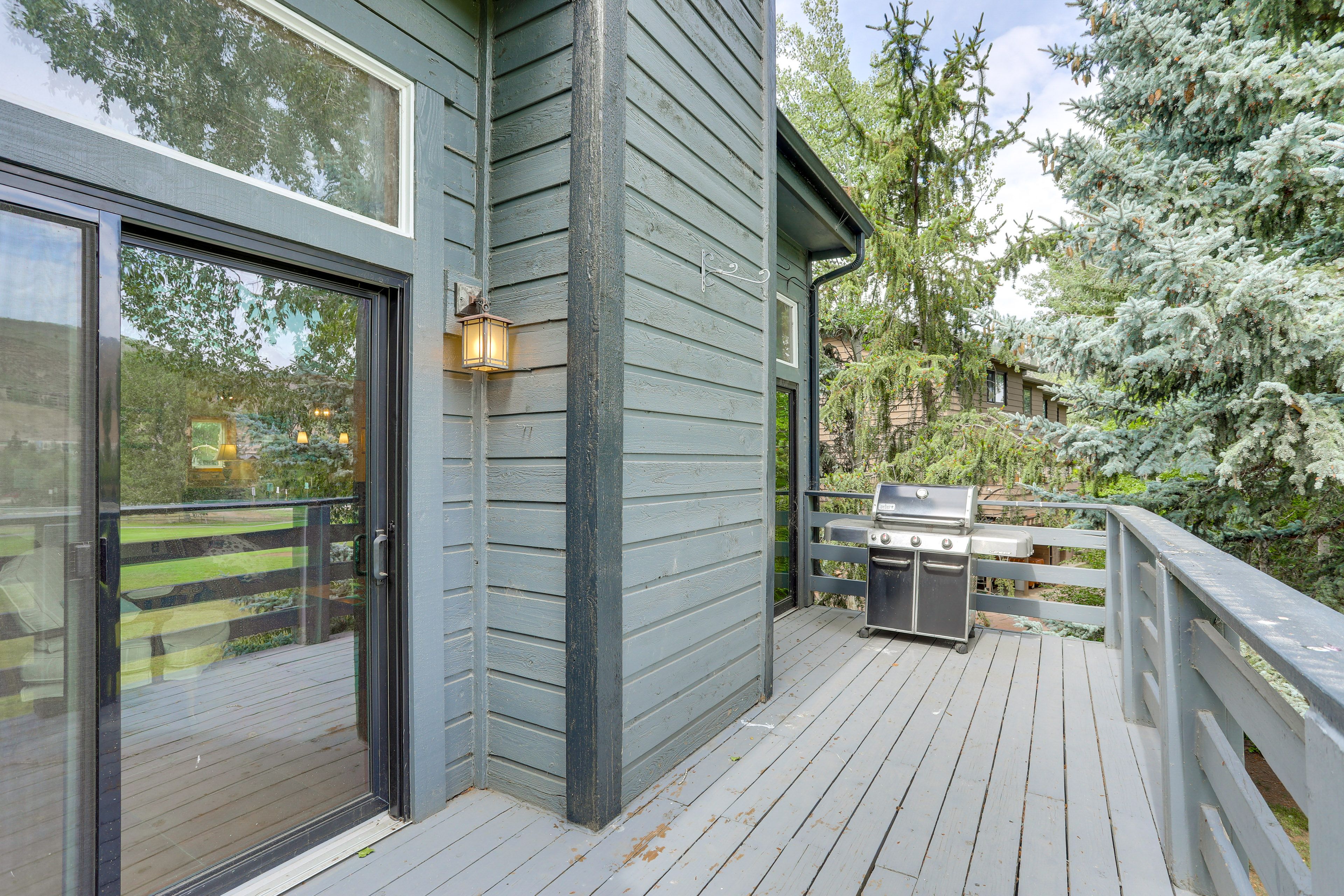 Deck | Grill | Mountain Views