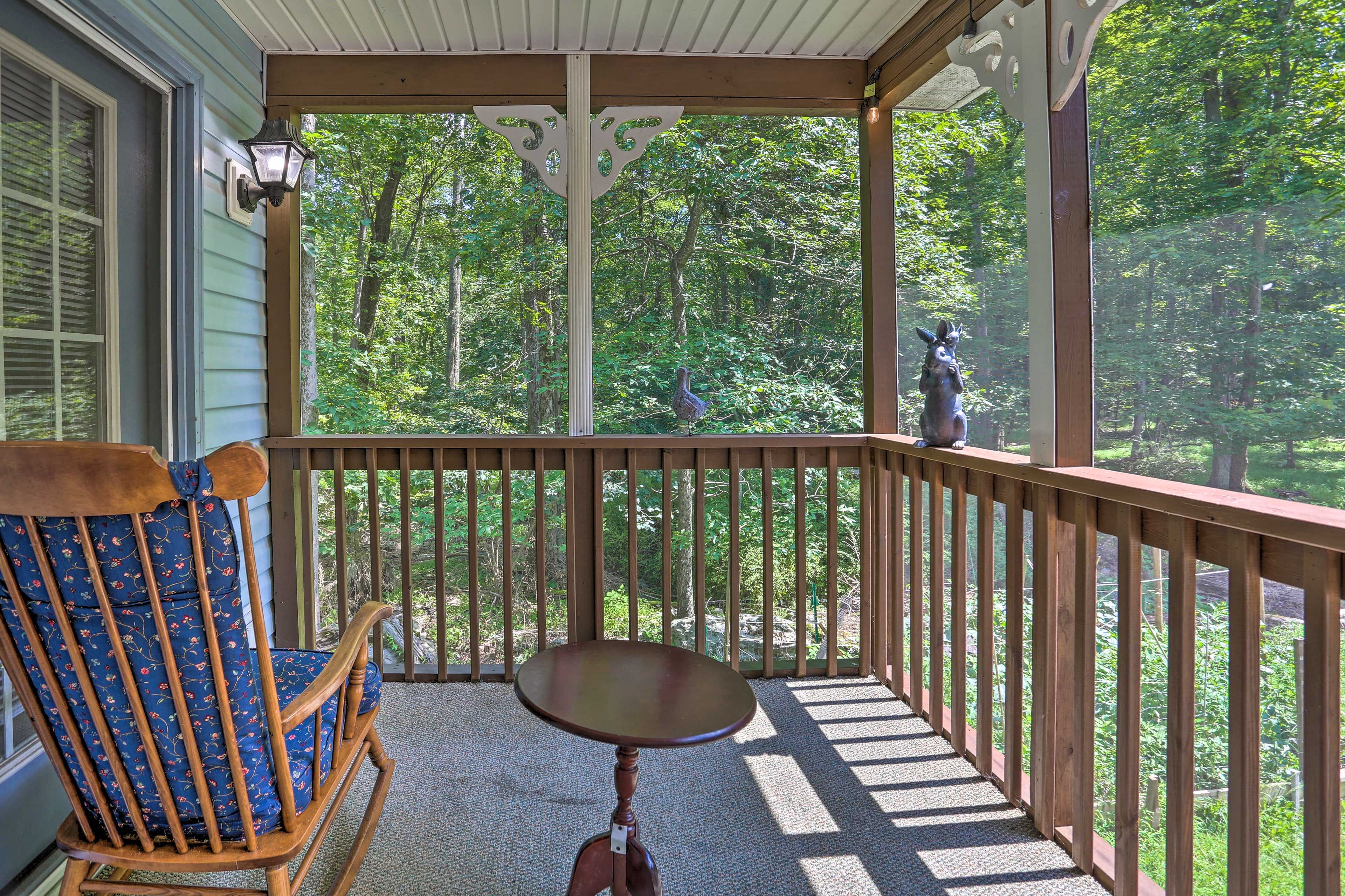 Screened-In Deck