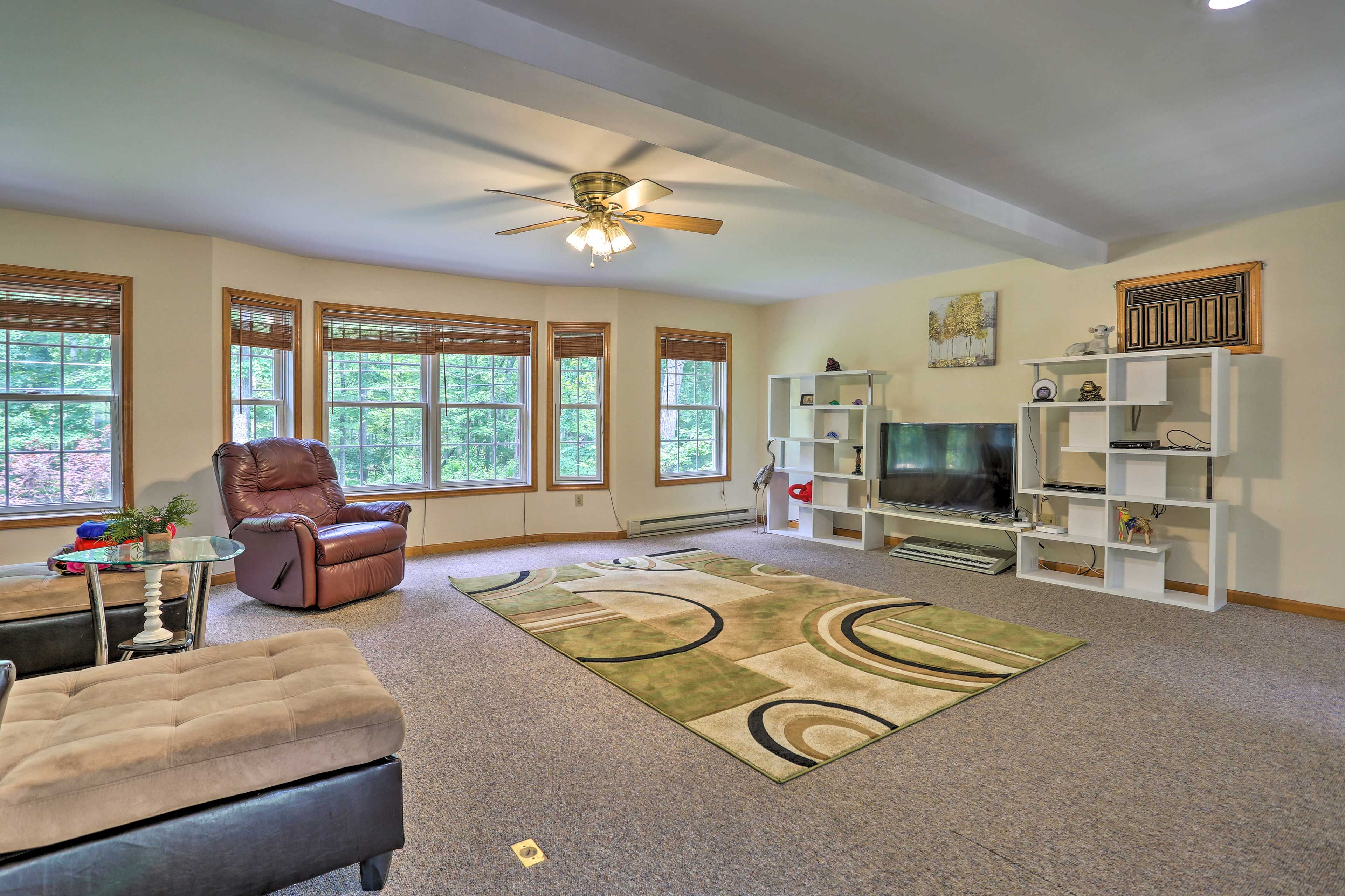 Living Room | 1st Floor | Stairs Required