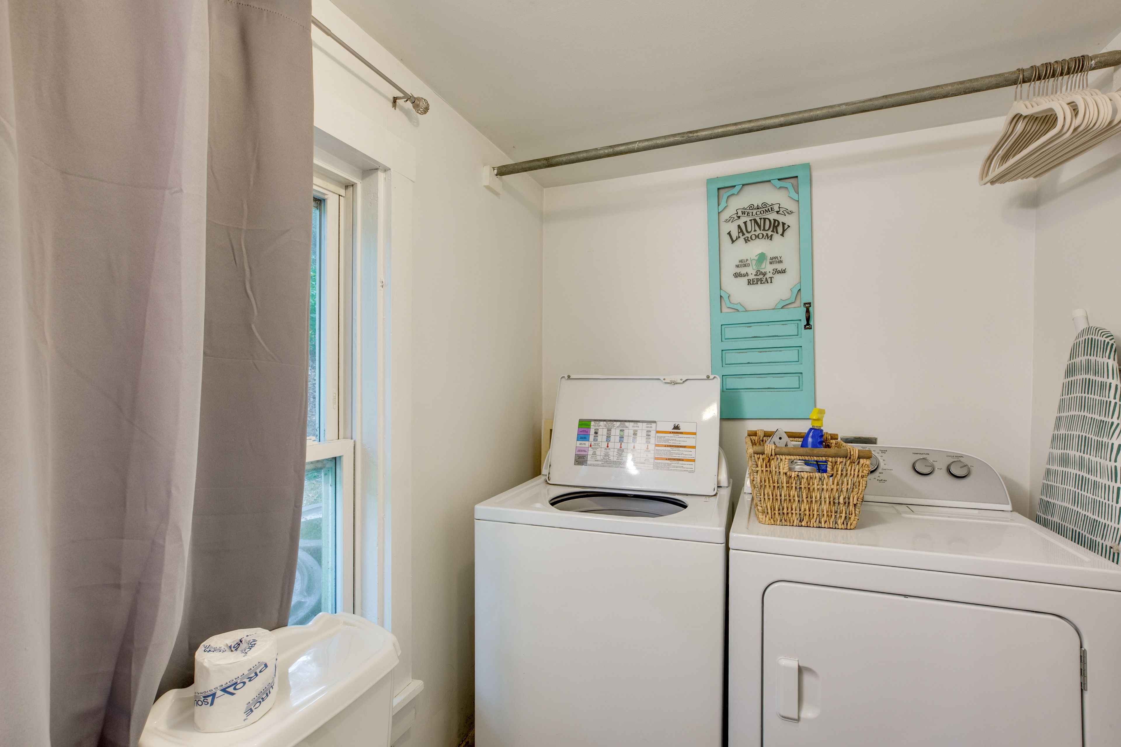 Washer & Dryer | Iron & Board