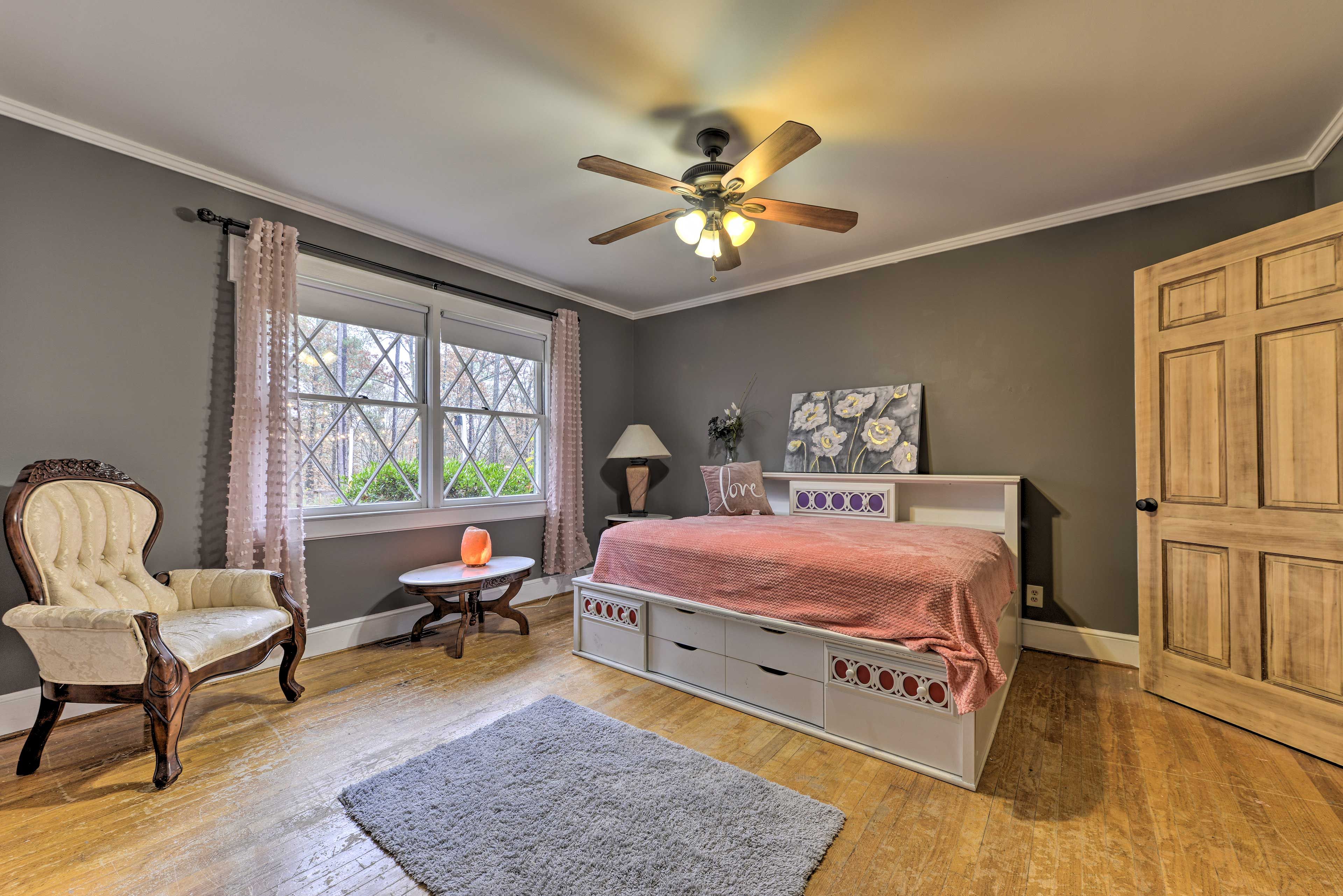 With all the comforts of home, every bedroom will have you feeling at ease.