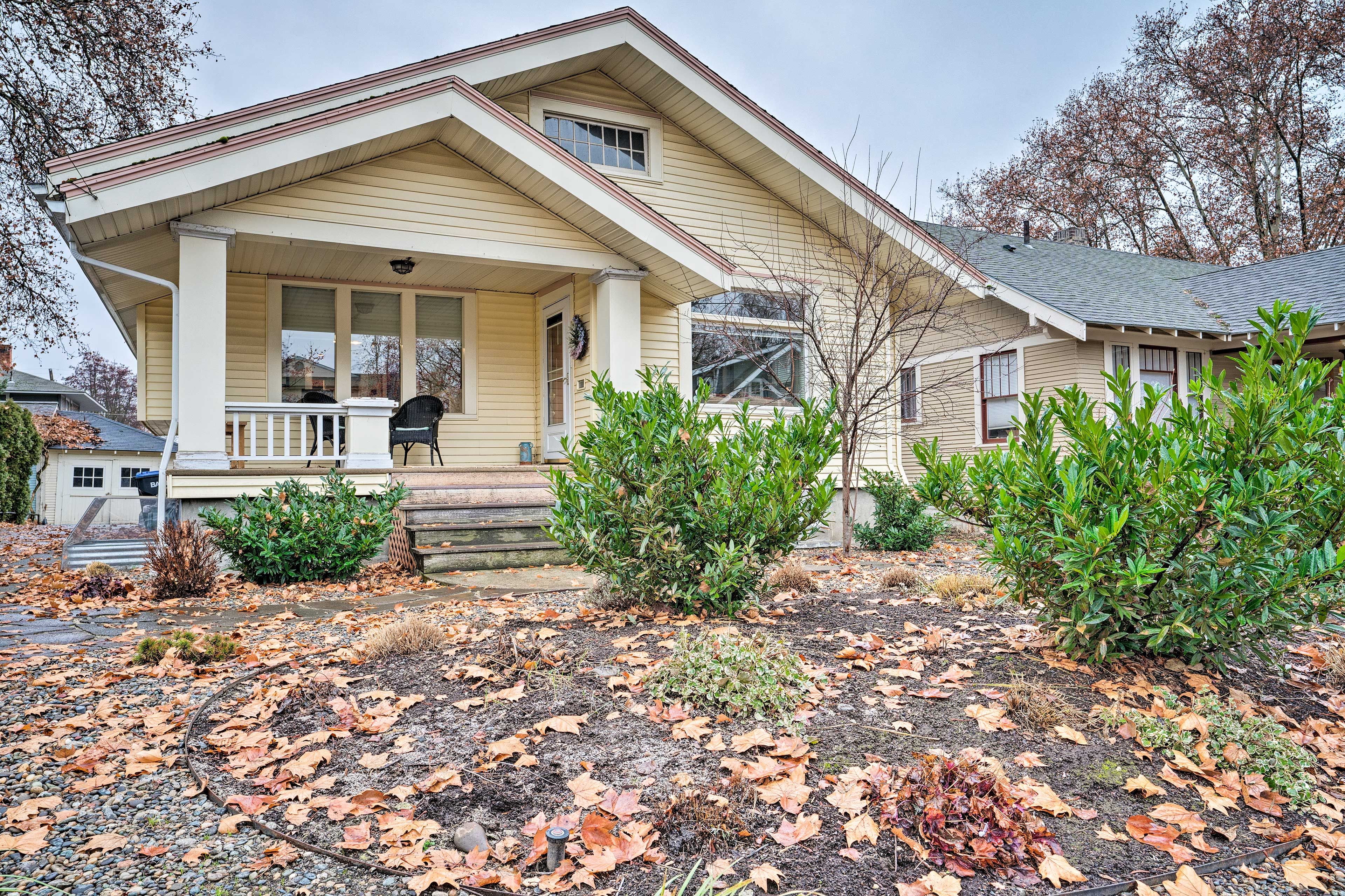 Front Exterior | Driveway Parking (3 Vehicles)