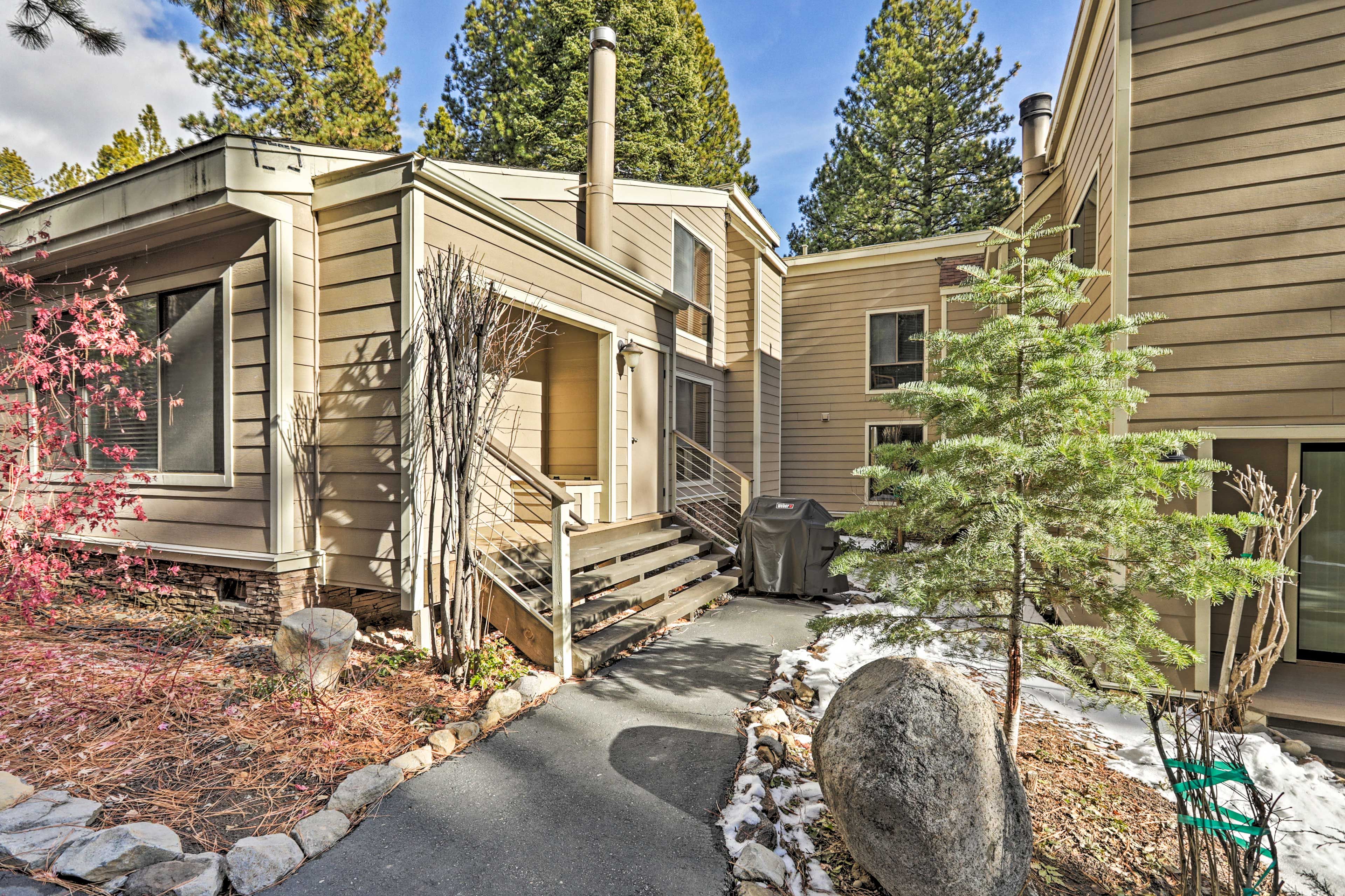 Book this townhome as your Lake Tahoe retreat.