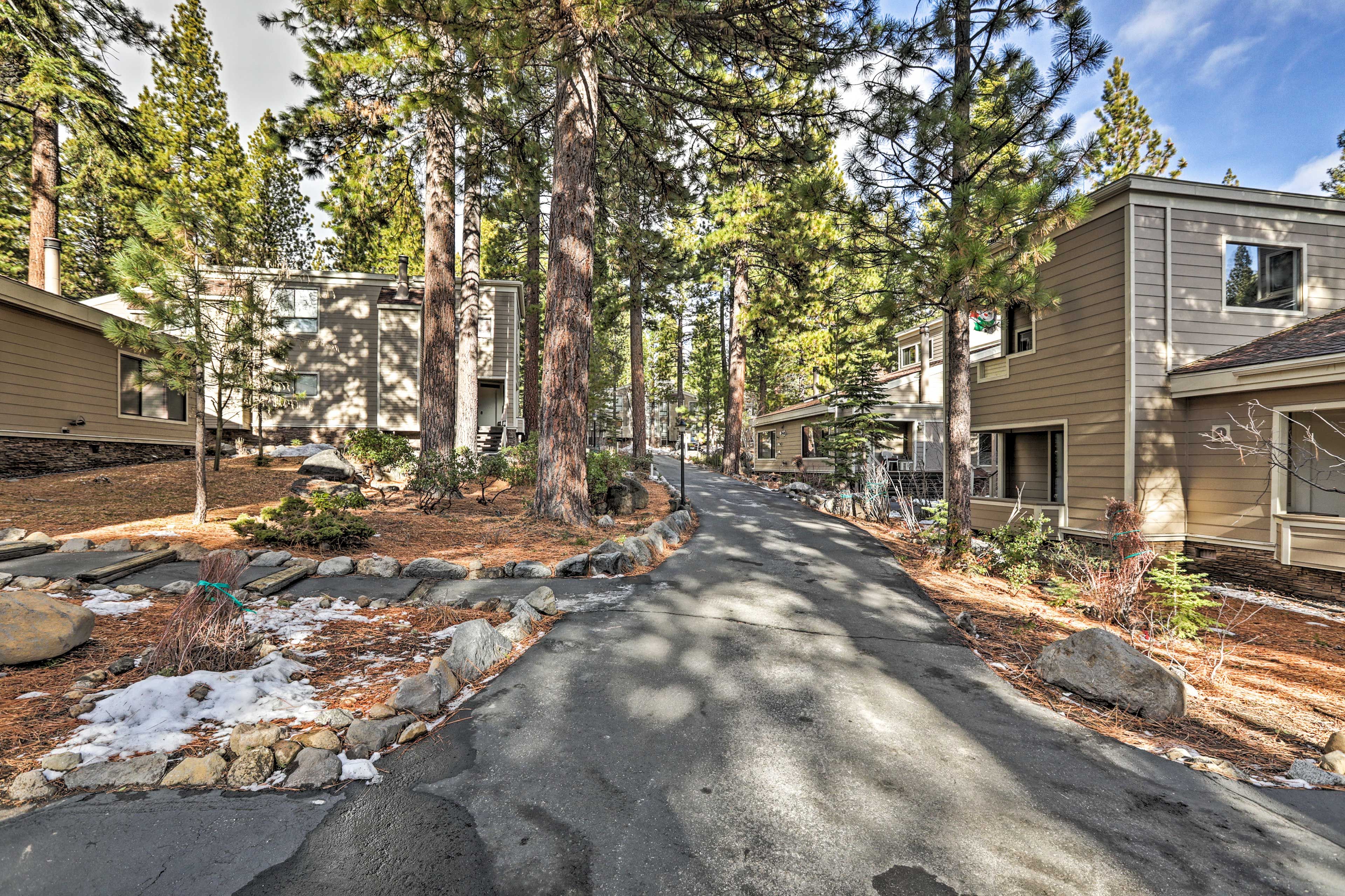 Take a walk through the community.