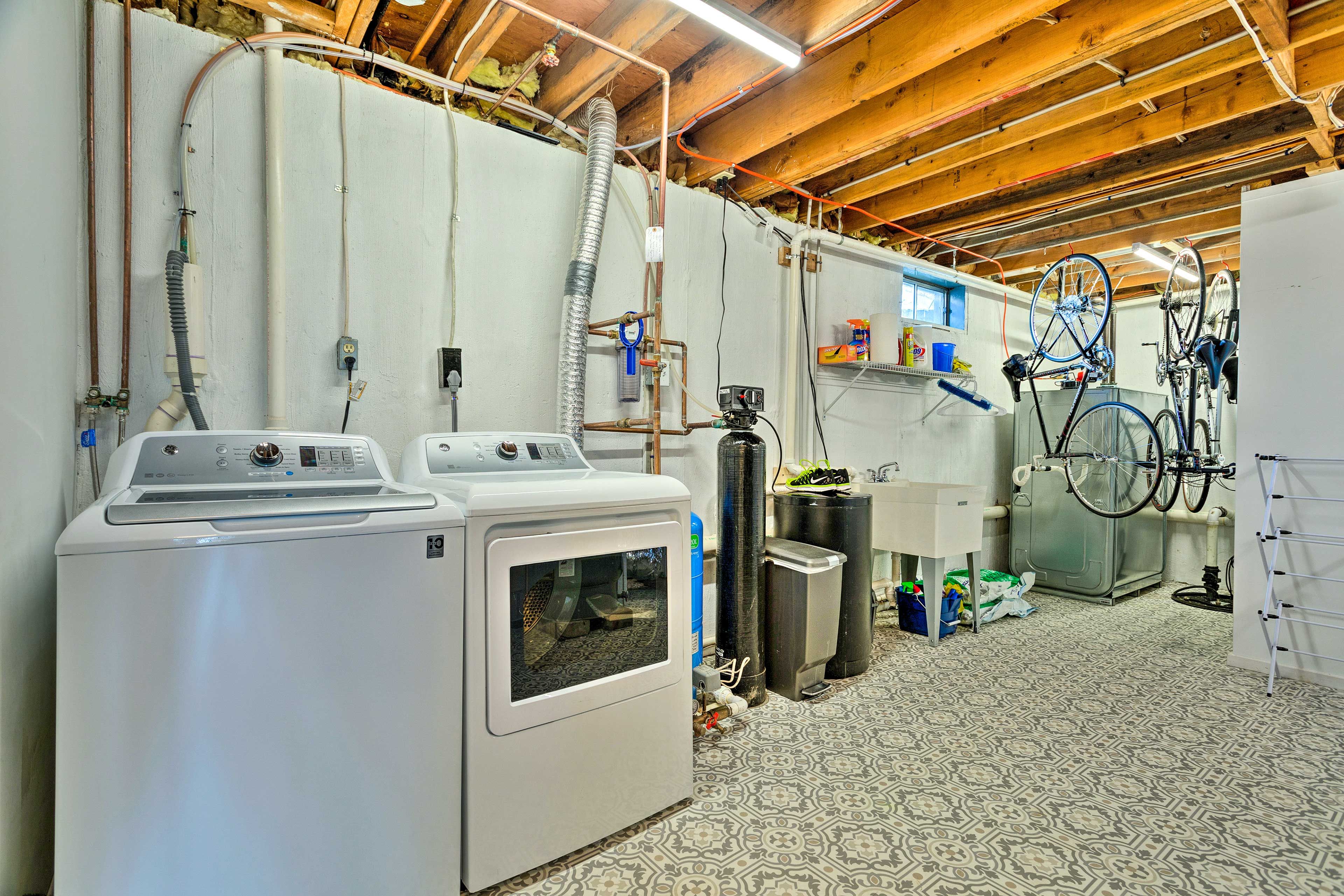 In-Unit Laundry | Washer & Dryer | Lower Level
