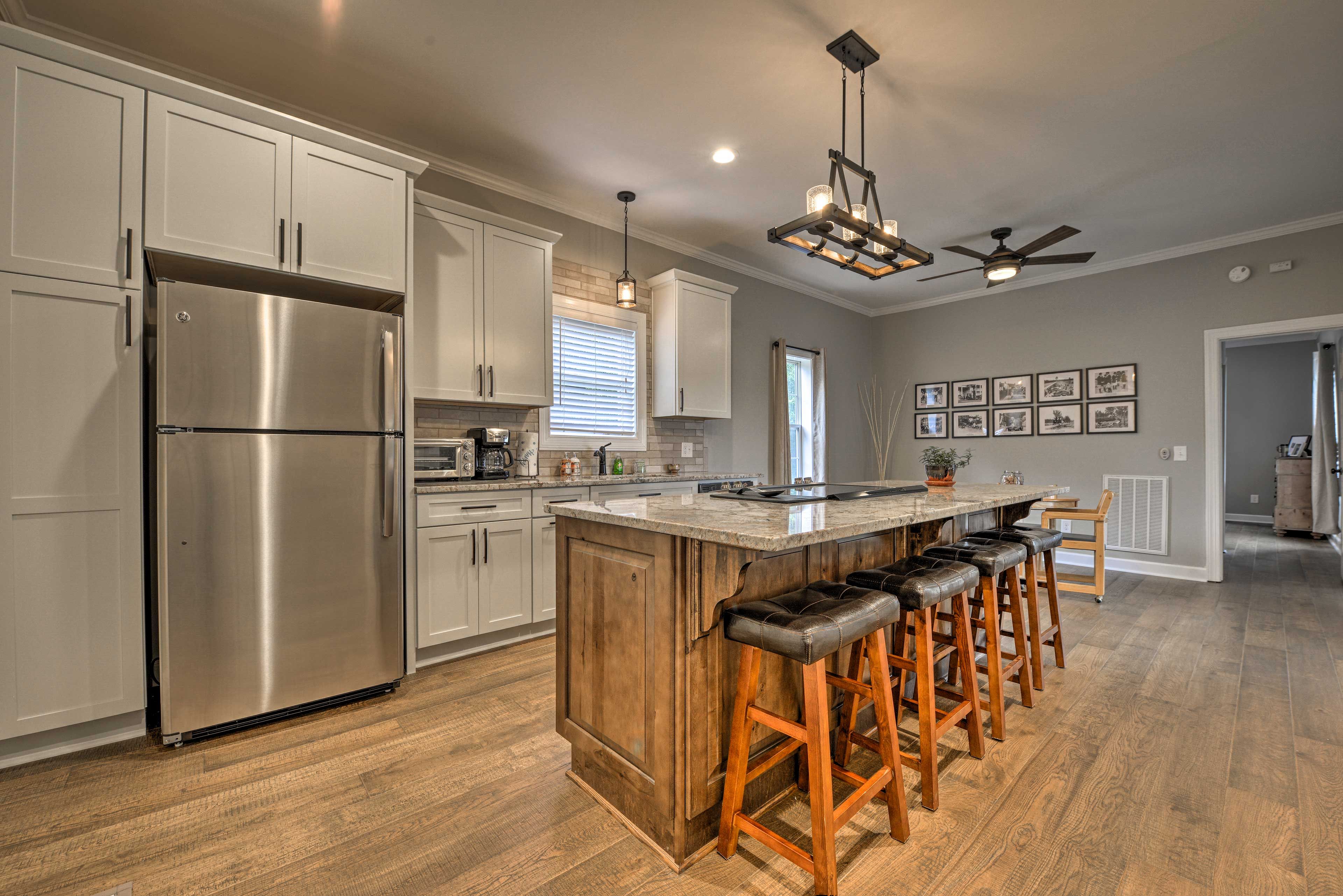 Enjoy all the comforts of home in this vacation rental.