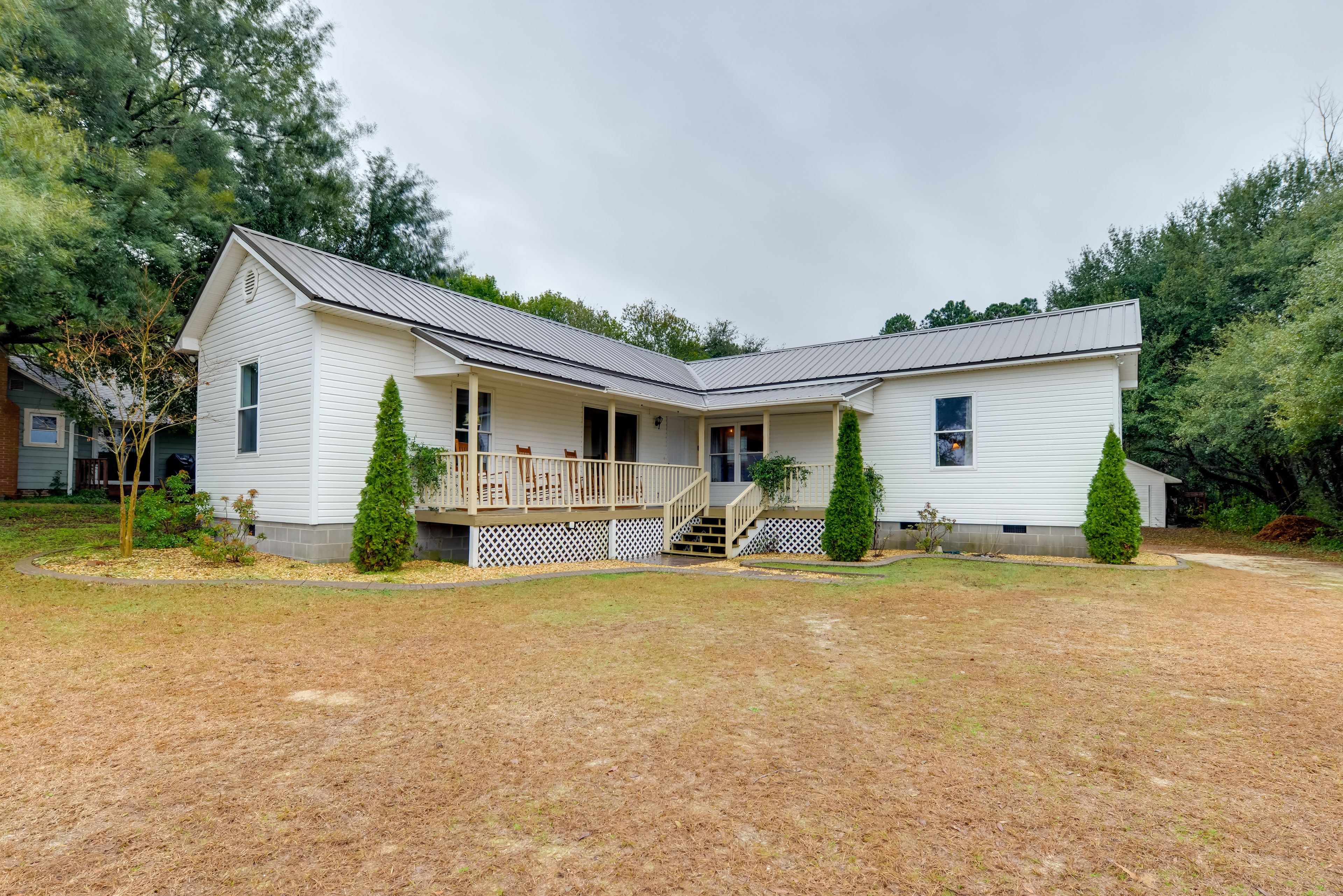 Bring lawn games to play in the backyard!