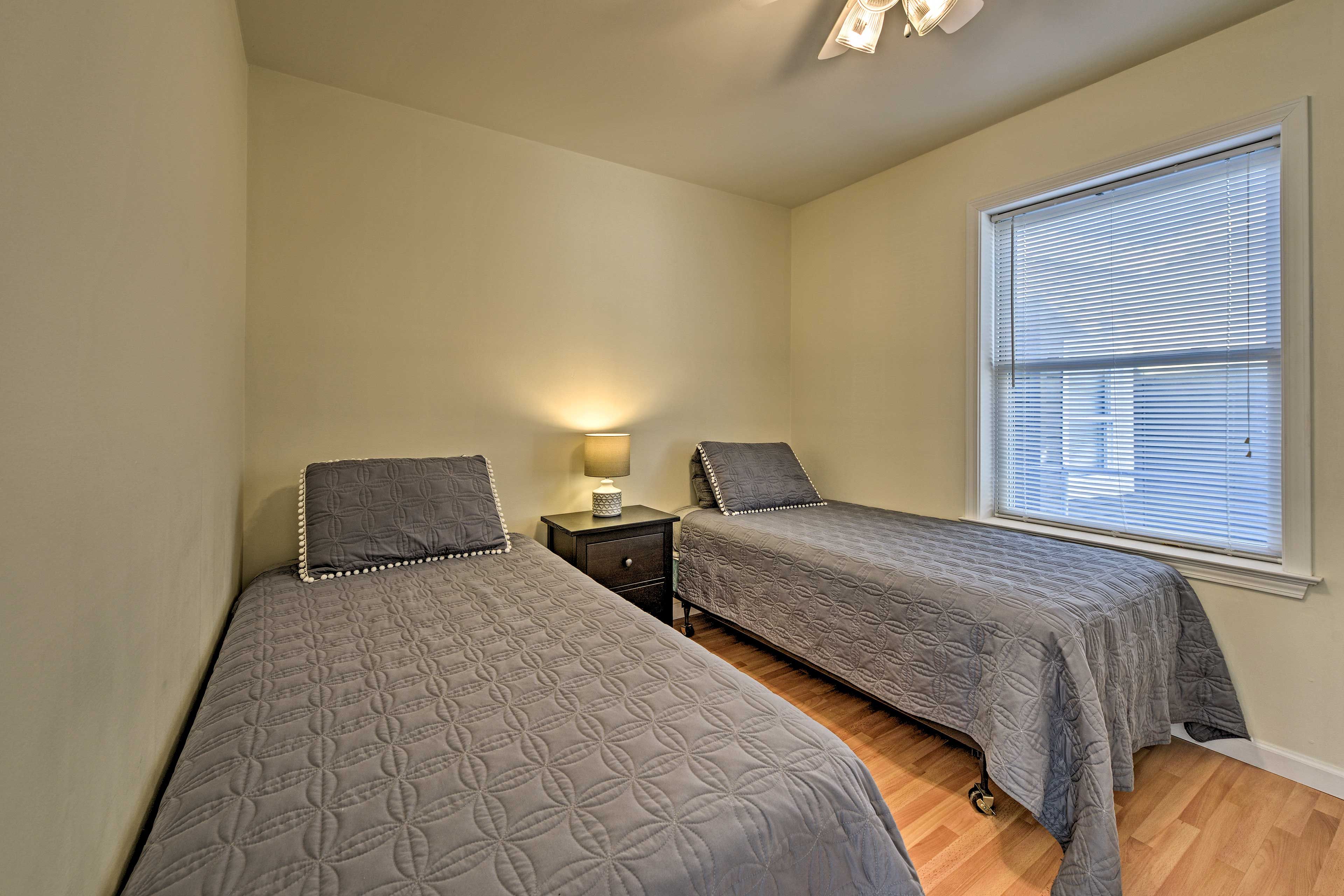 The third bedroom is also complete with 2 twin-sized beds.