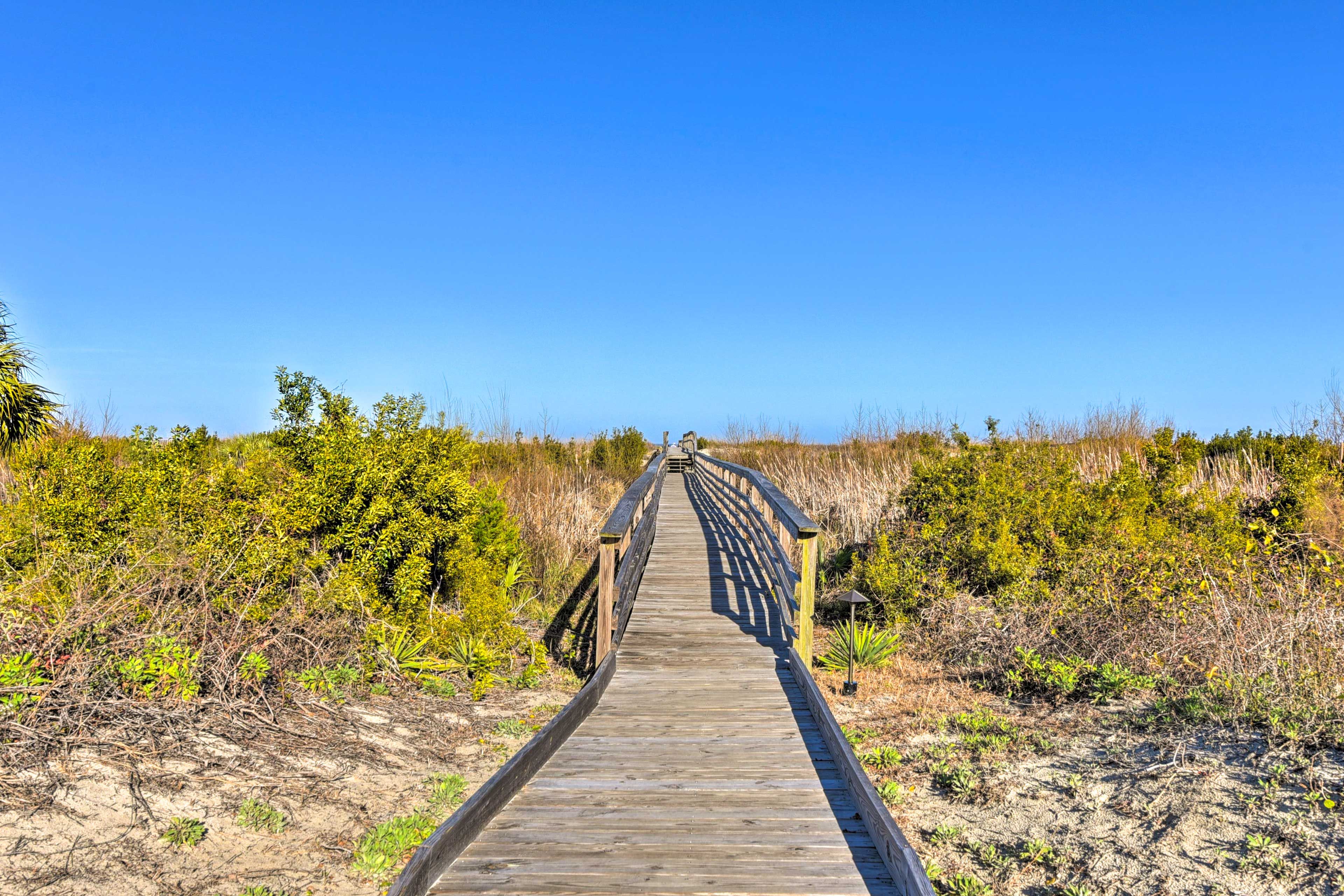 Boardwalk to Beach
