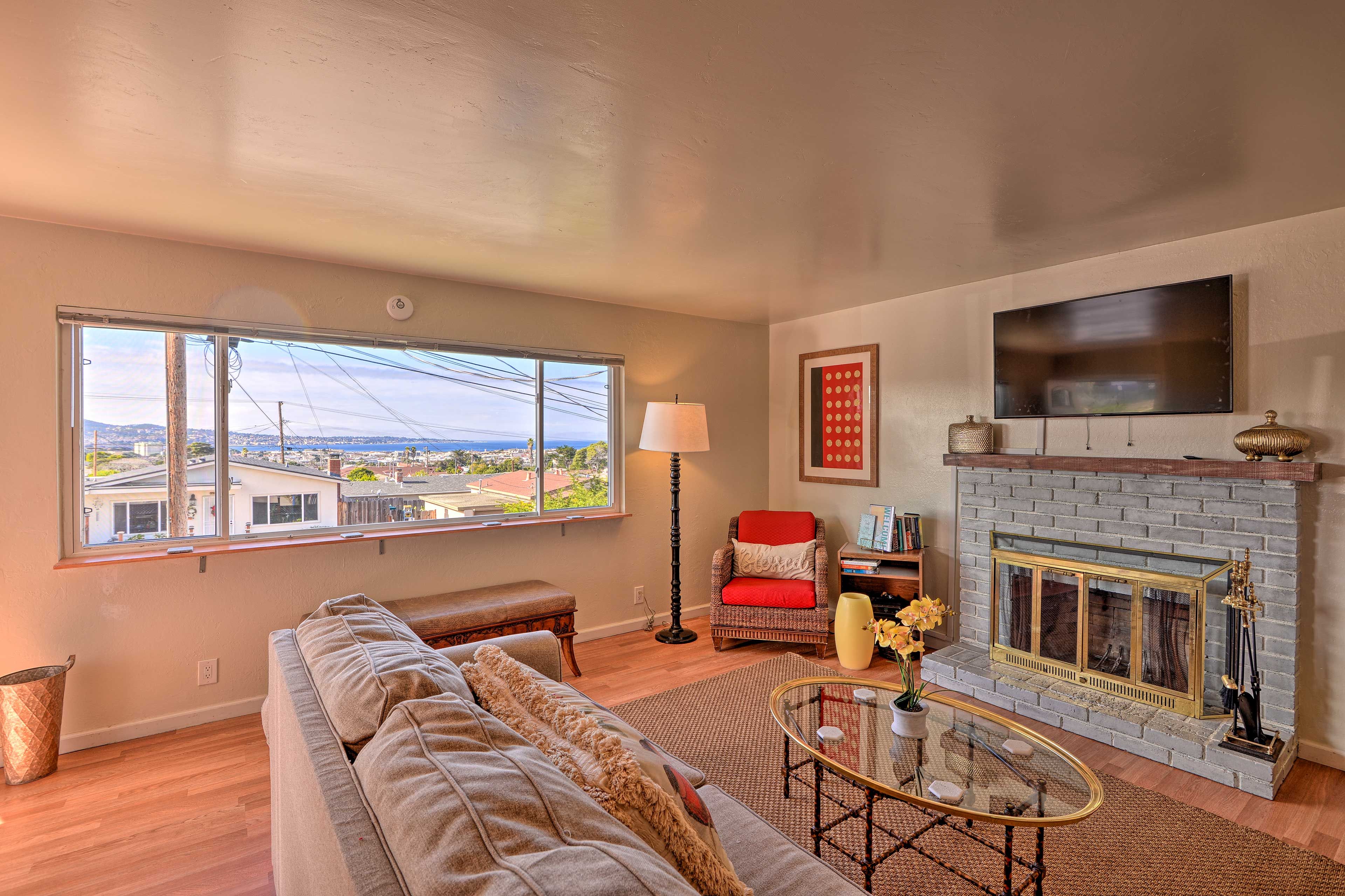 Take in the coastal views from this lovely vacation rental home!