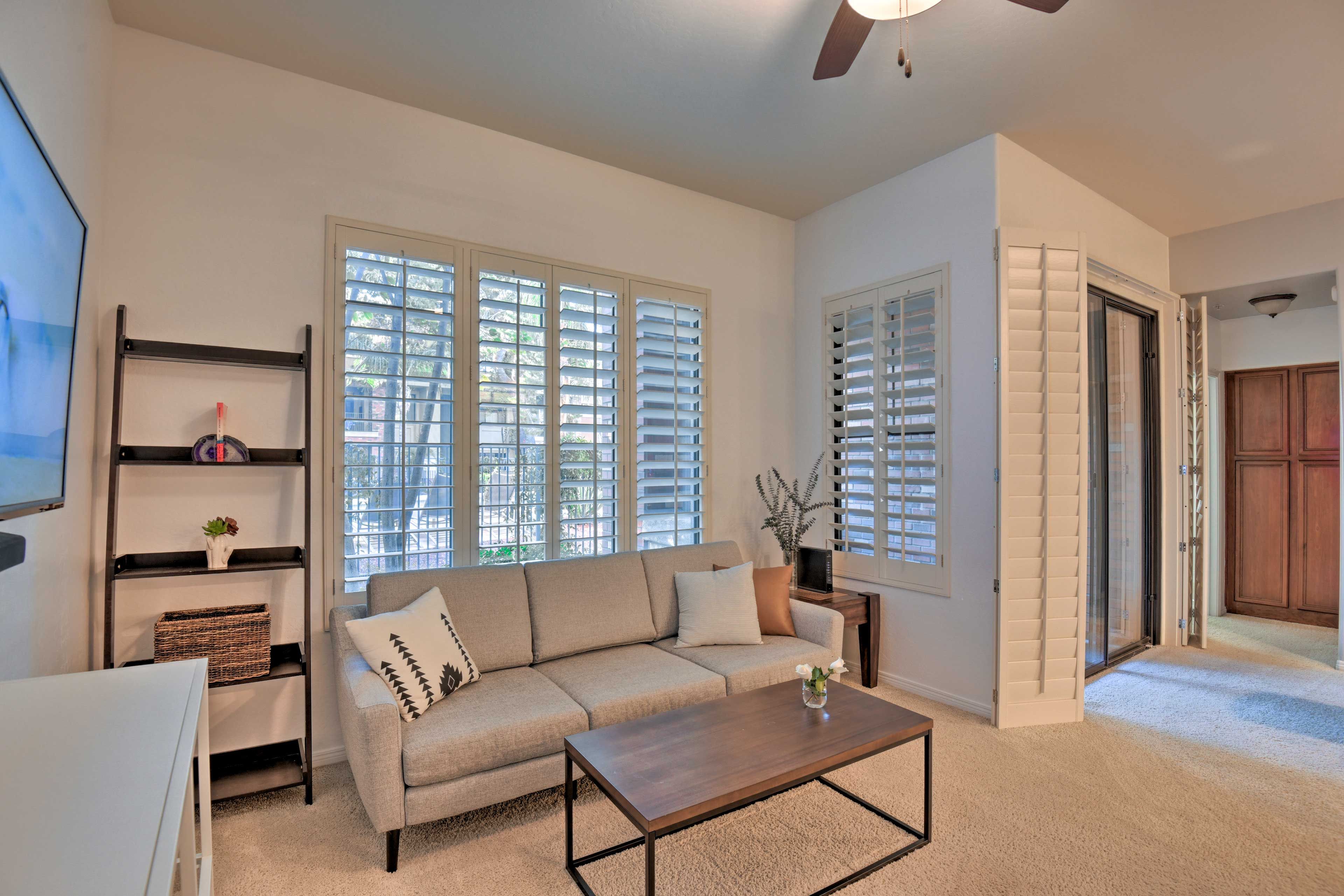 Escape the desert heat and bask in the air conditioning.