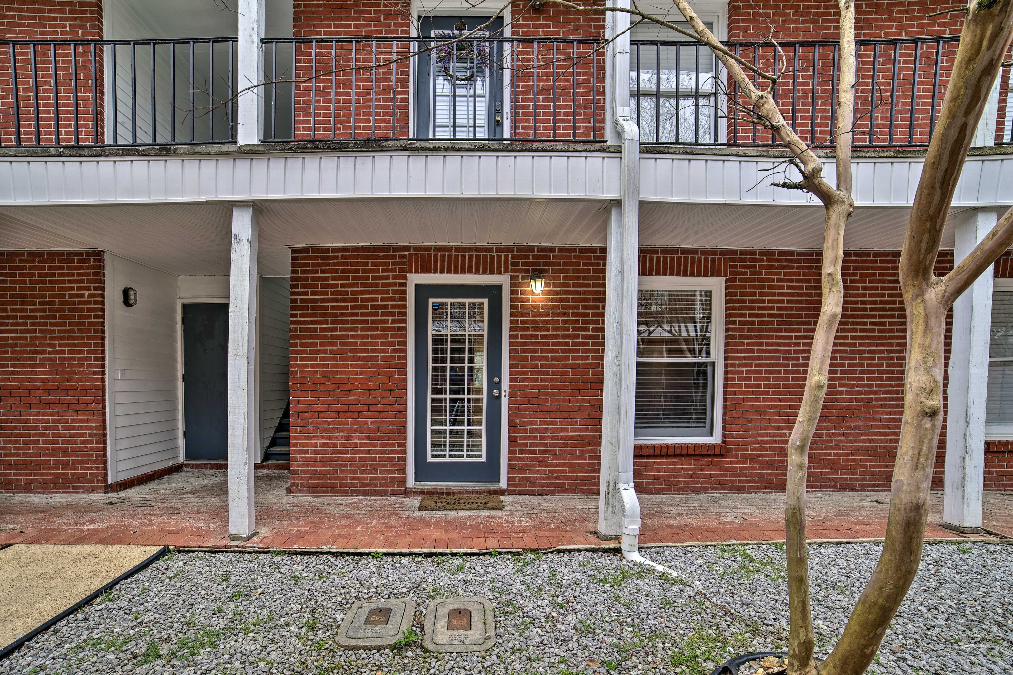 The home is on the ground floor.