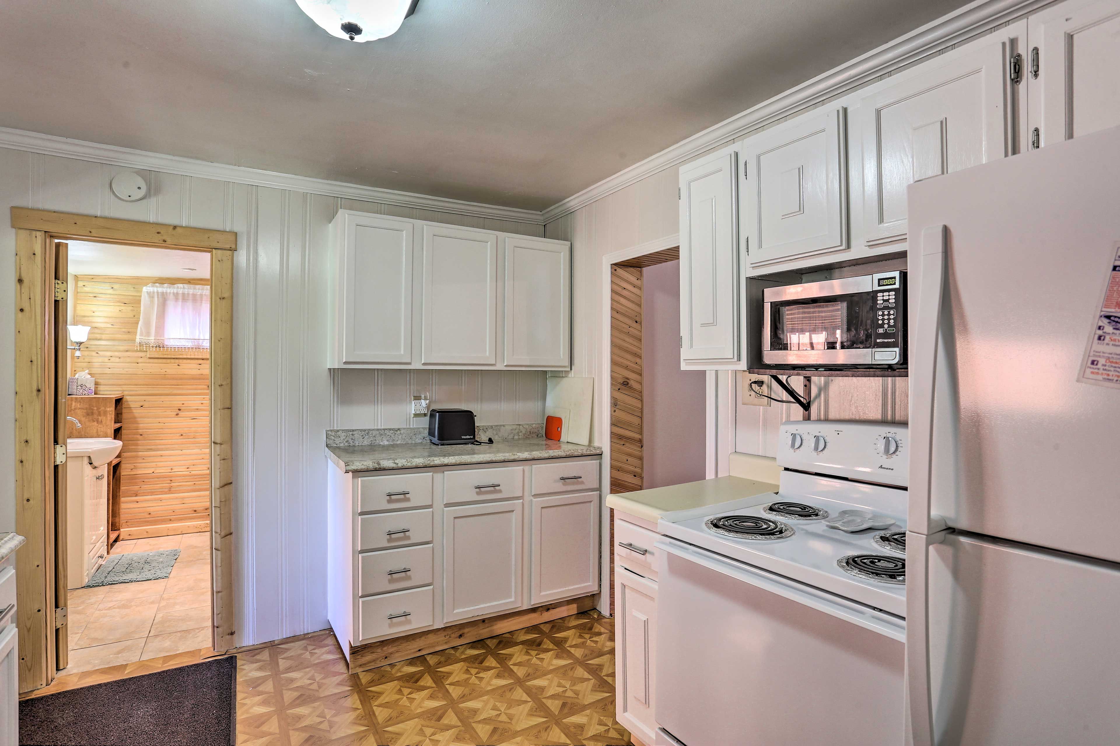 Well-Equipped Kitchen