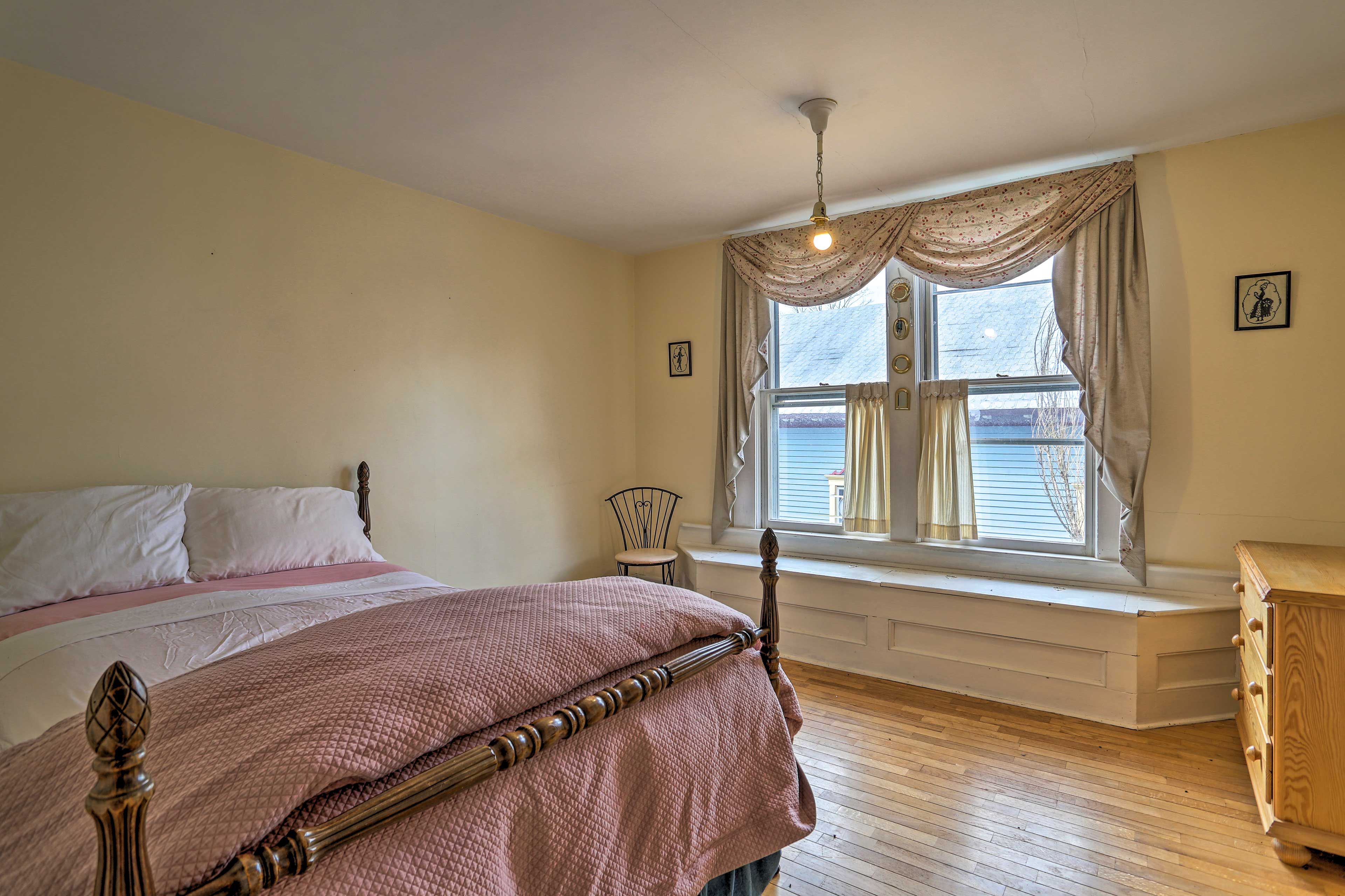 Wake up to the natural light in the second bedroom!