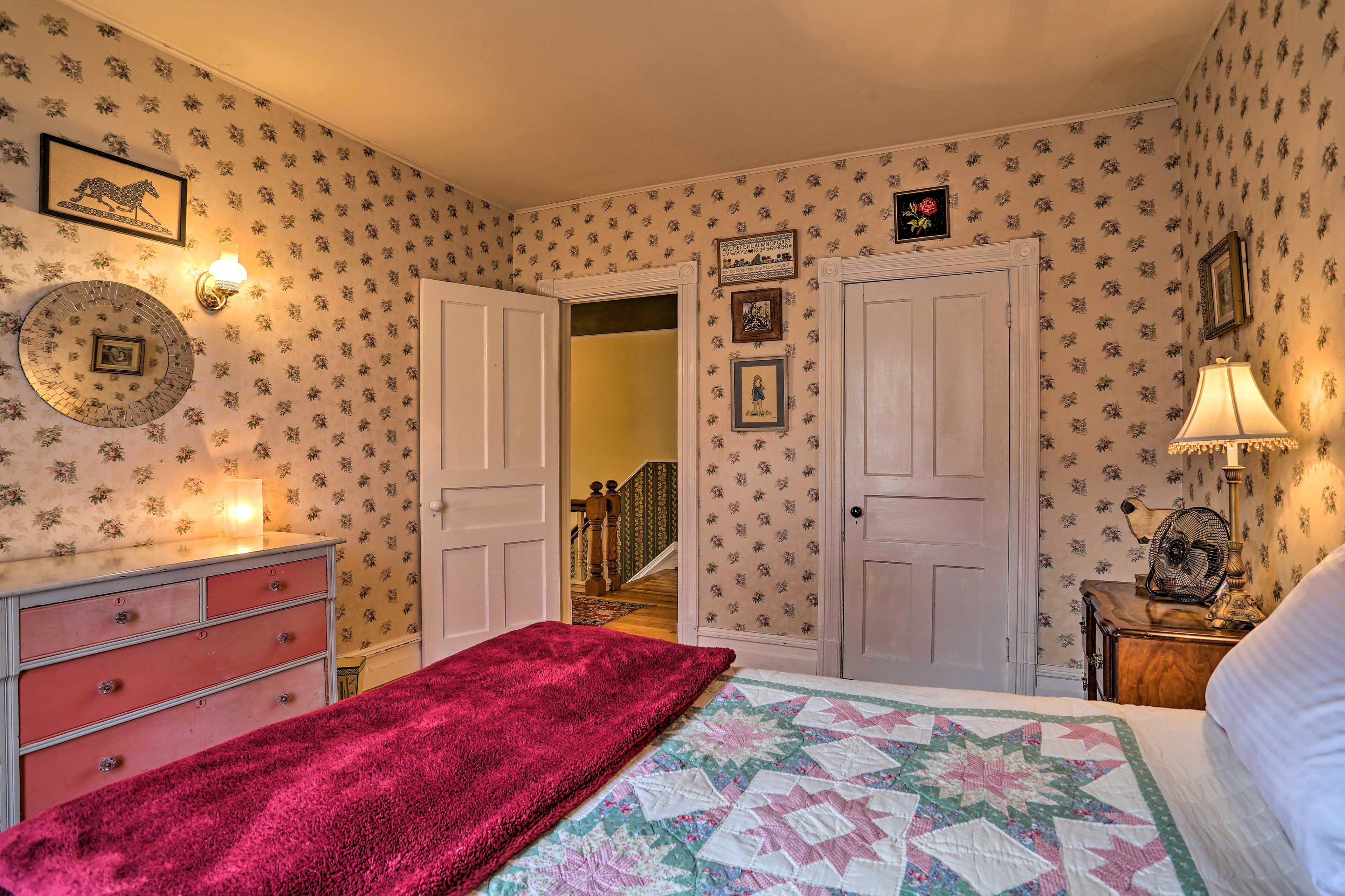 This home is just 2 miles away from the Roxbury Barn and Estate wedding venue.