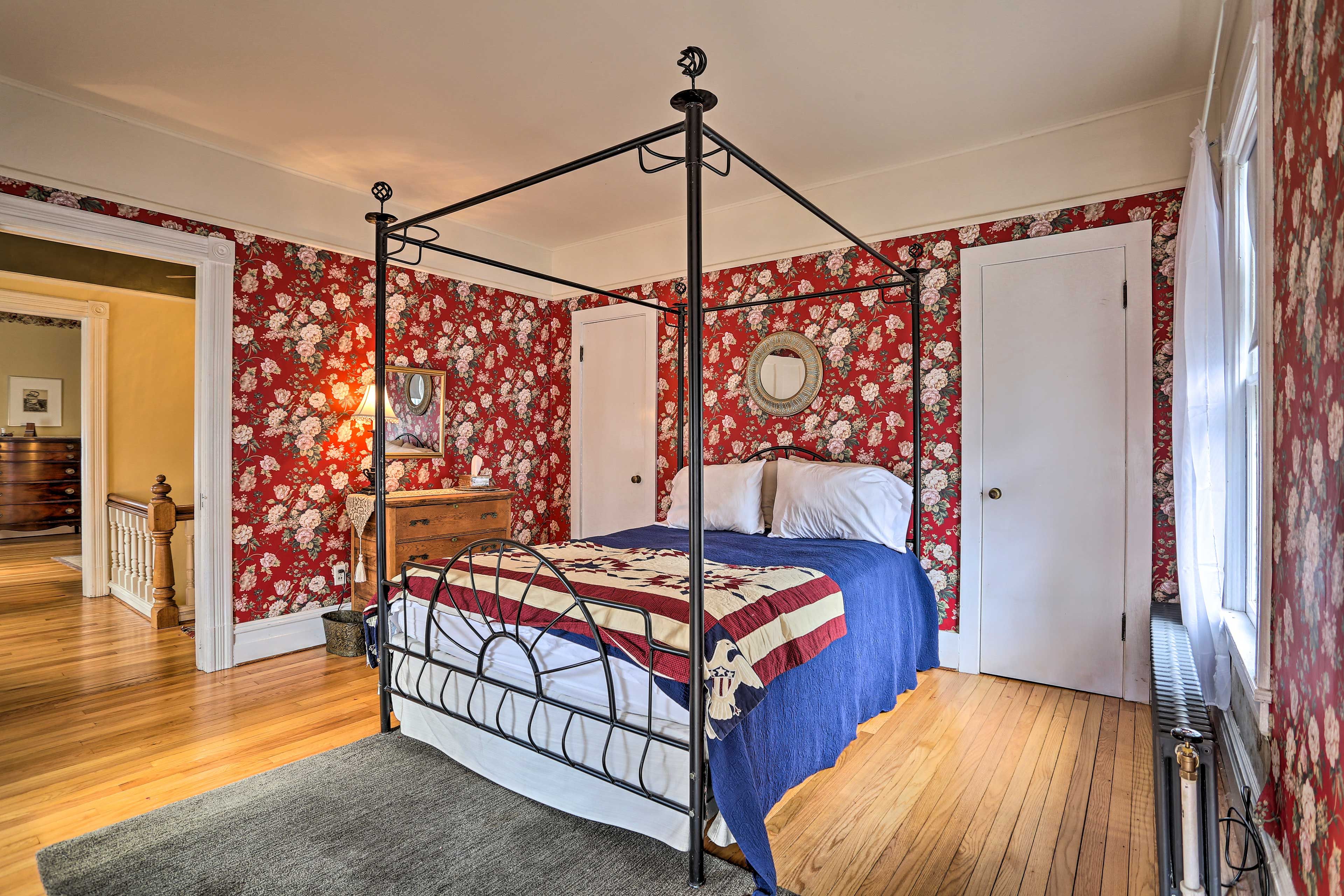 Have sweet dreams in the fourth bedroom's queen bed!