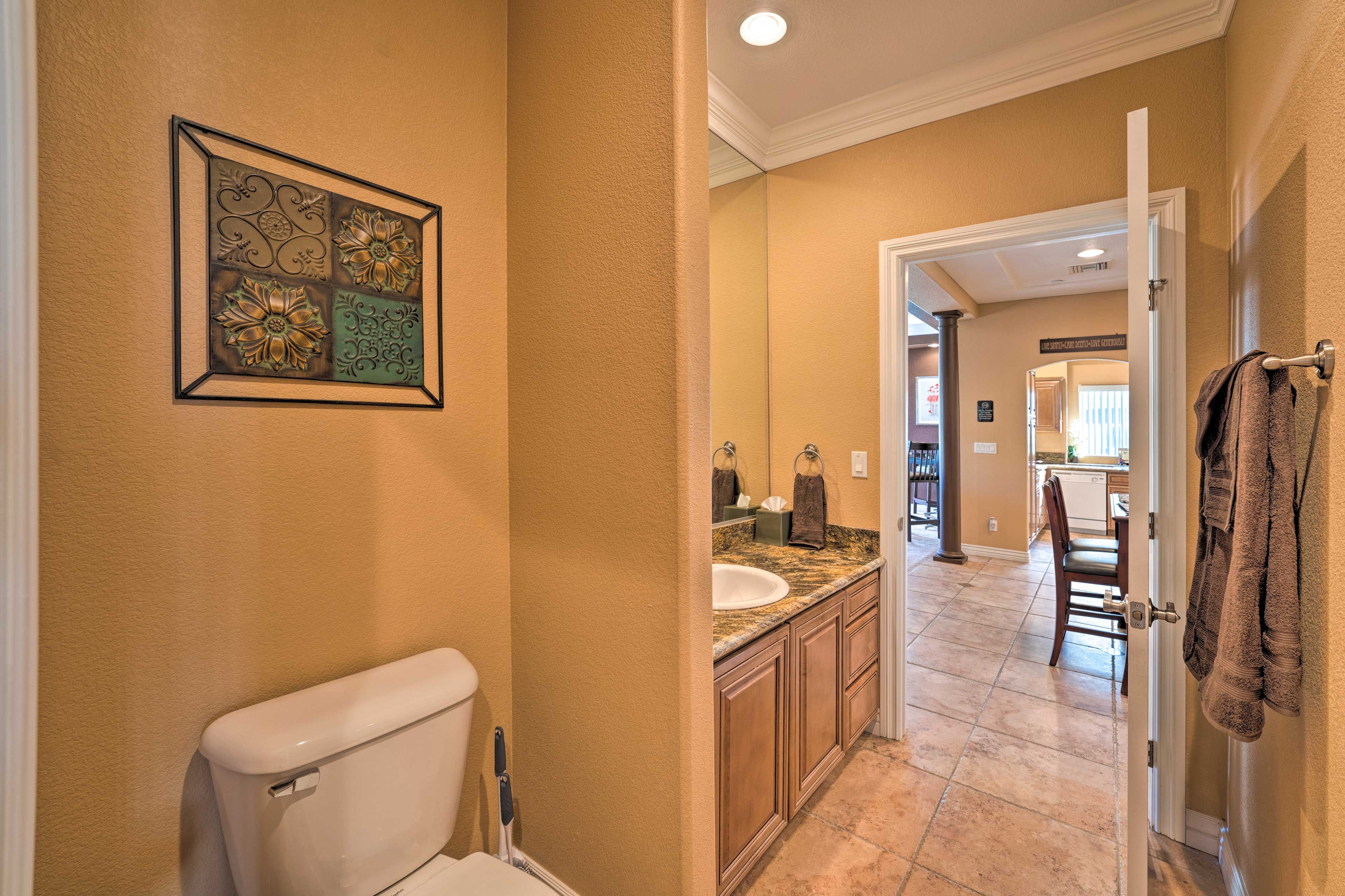 Bathroom 2 | Granite Countertops