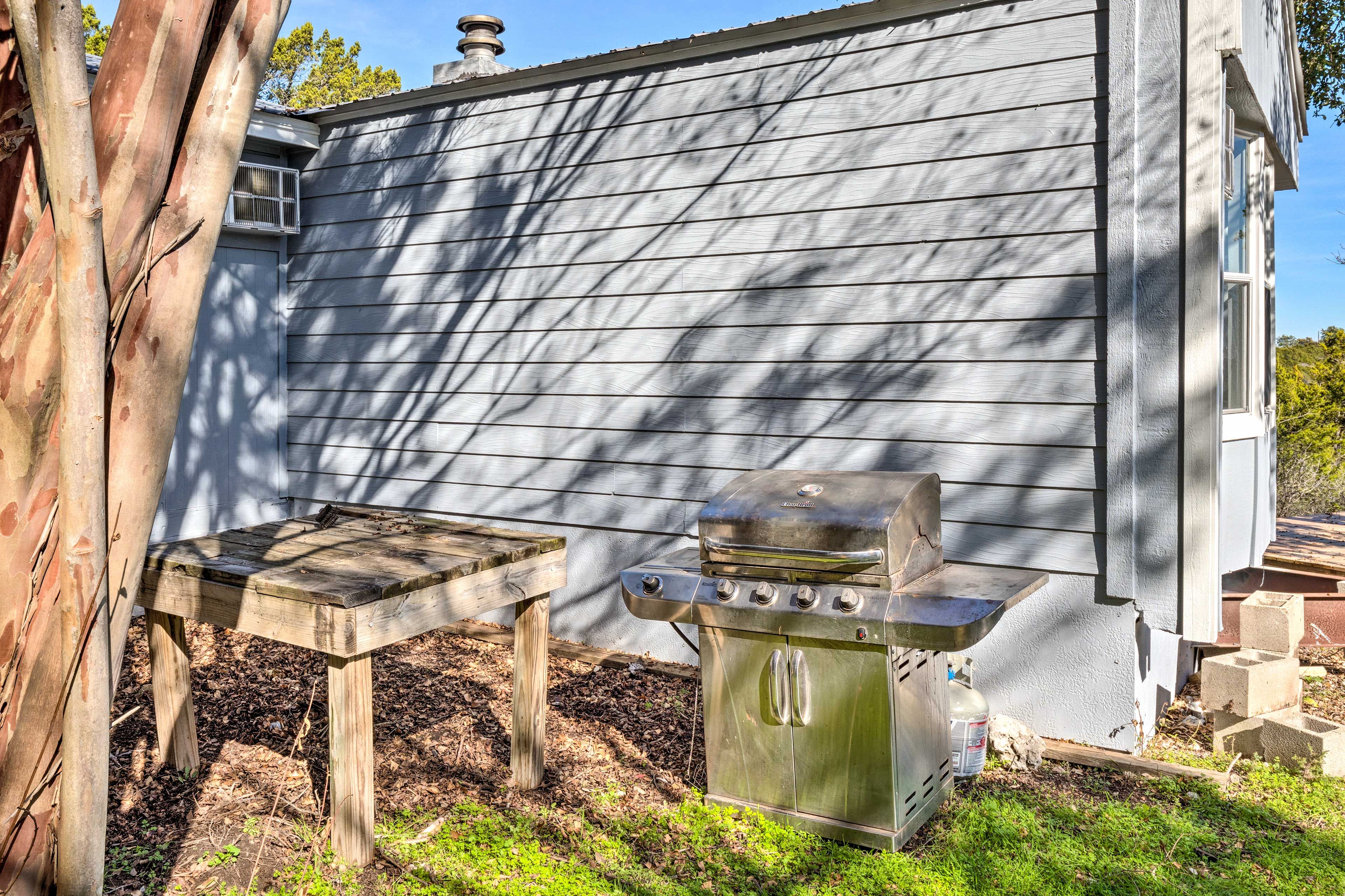 Enjoy a savory barbecue.