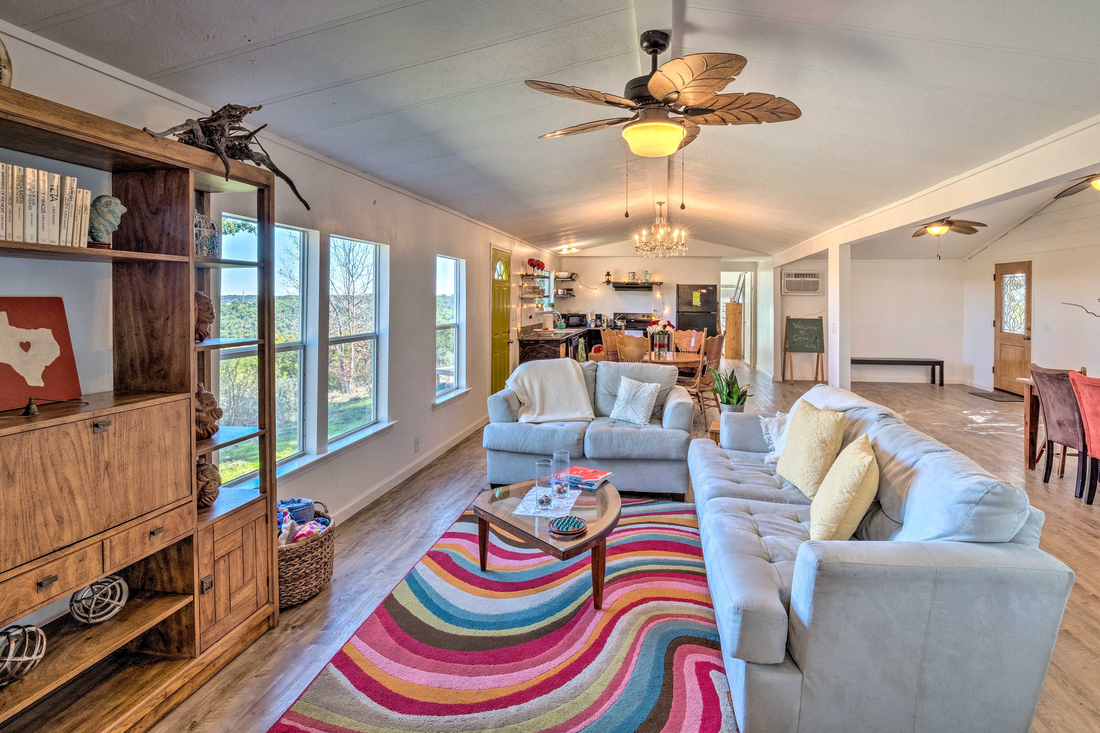 This charming vacation rental is a great place to reconnect with loved ones.