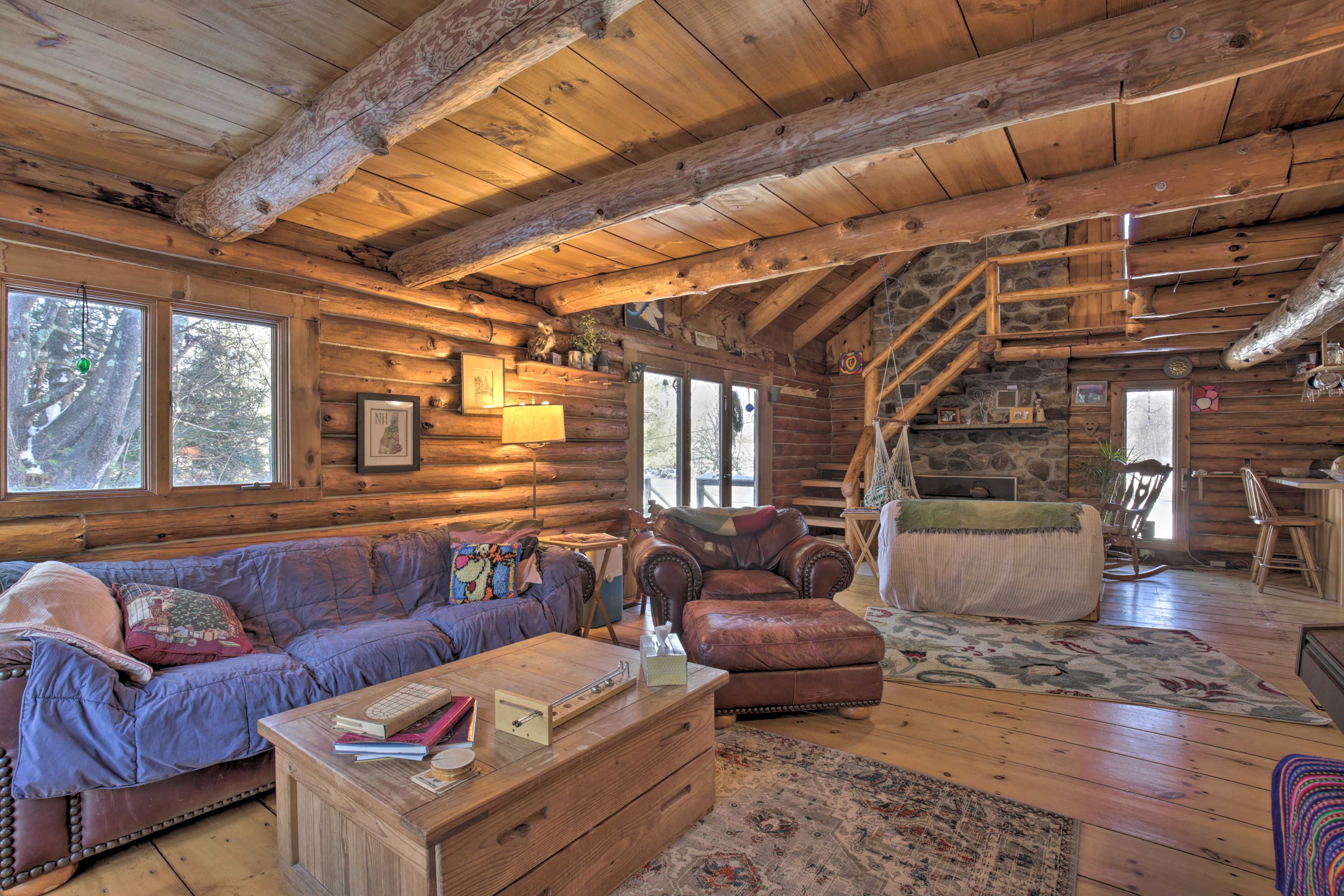 Henniker Vacation Rental | 3BR | 2BA | 1,400 Sq Ft | Stairs Required