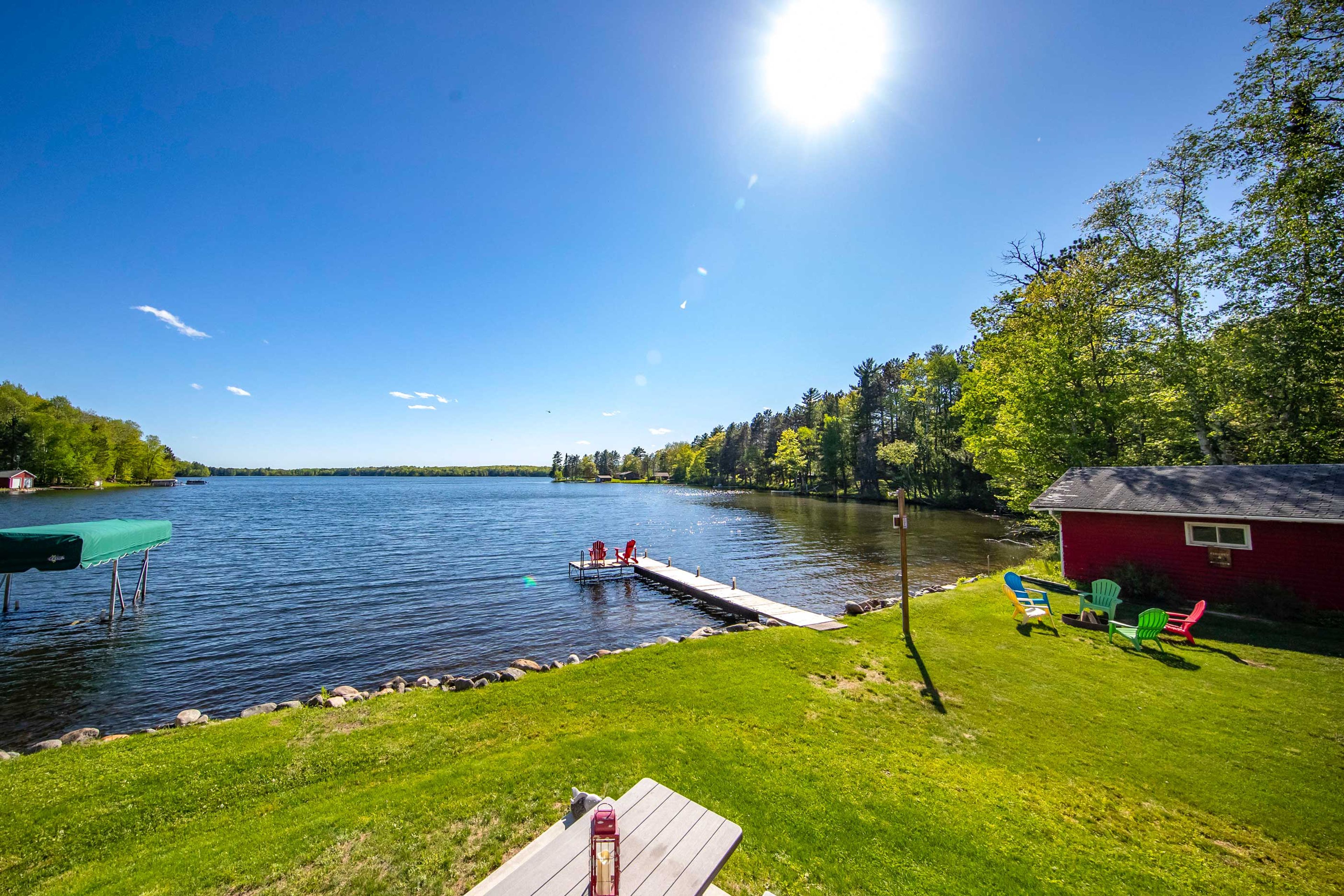 Private Outdoor Space | Bearskin Lake