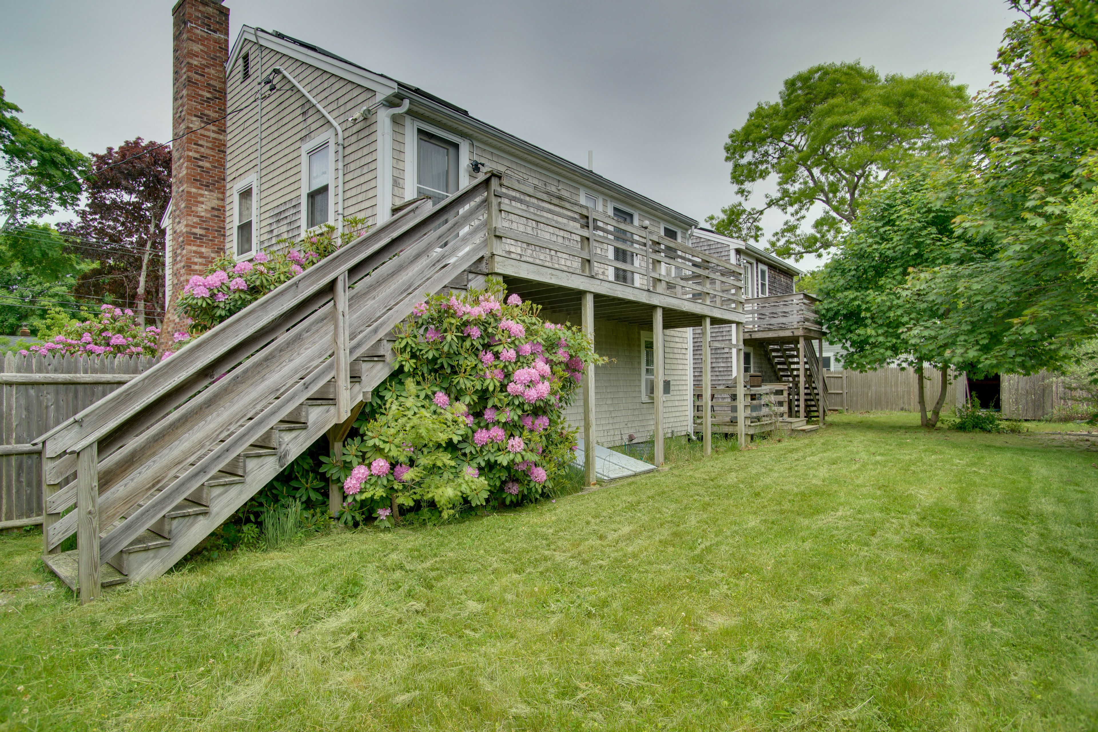 Falmouth Vacation Rental | 4BR | 3BA | 2,400 Sq Ft | Steps Required to Access