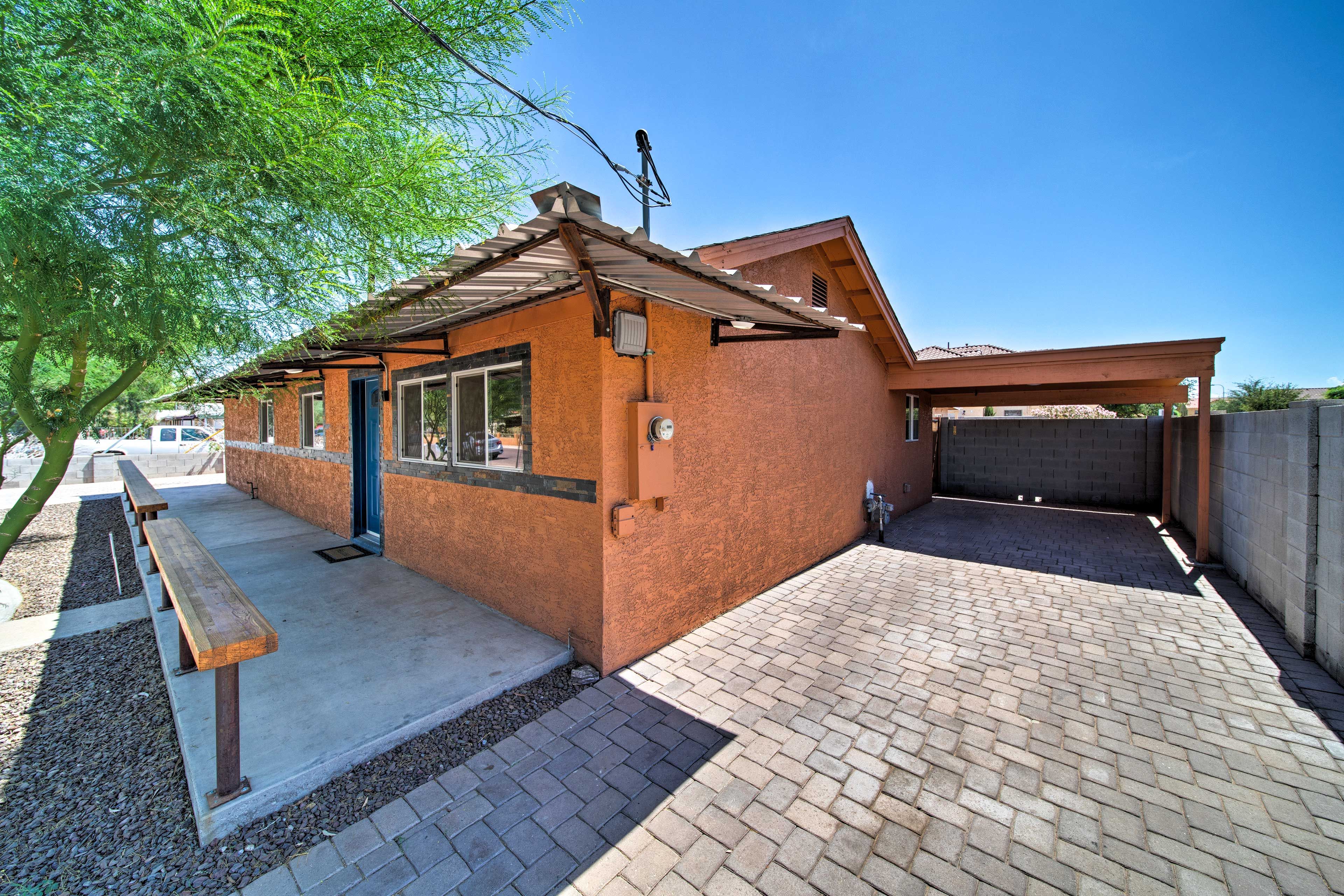 This home has everything you need for your next vacation to Tempe!