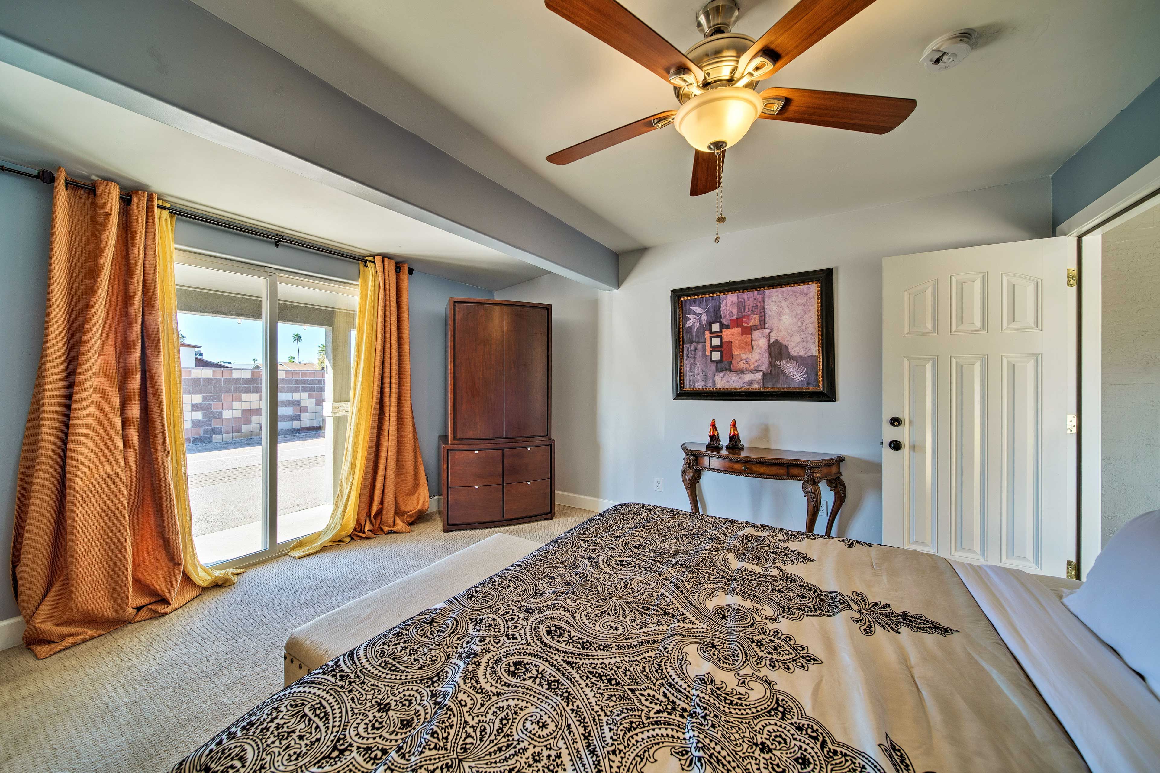 Open up the doors and let some fresh air in!