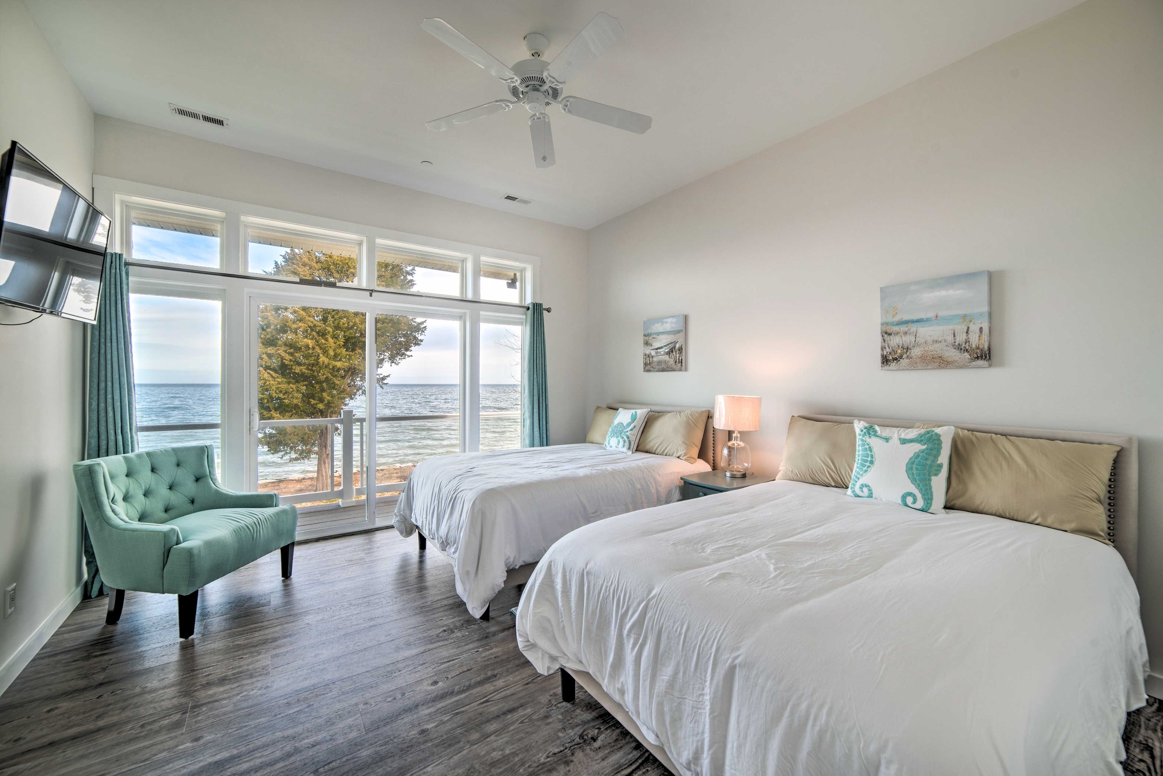Bedroom 3 | 2 Full Beds | 2nd Floor