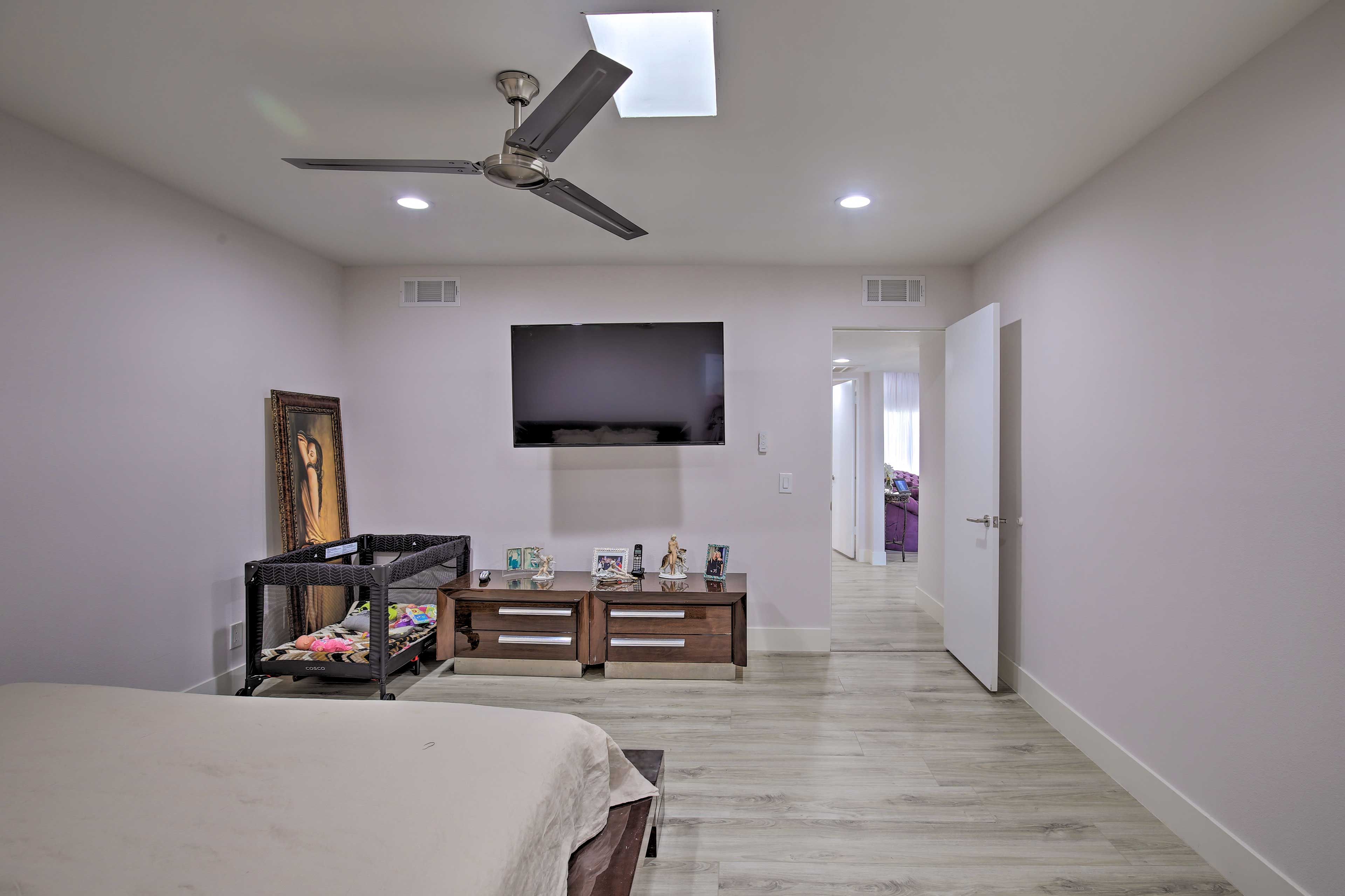 You won't have to fight over a show with several TVs in the house.