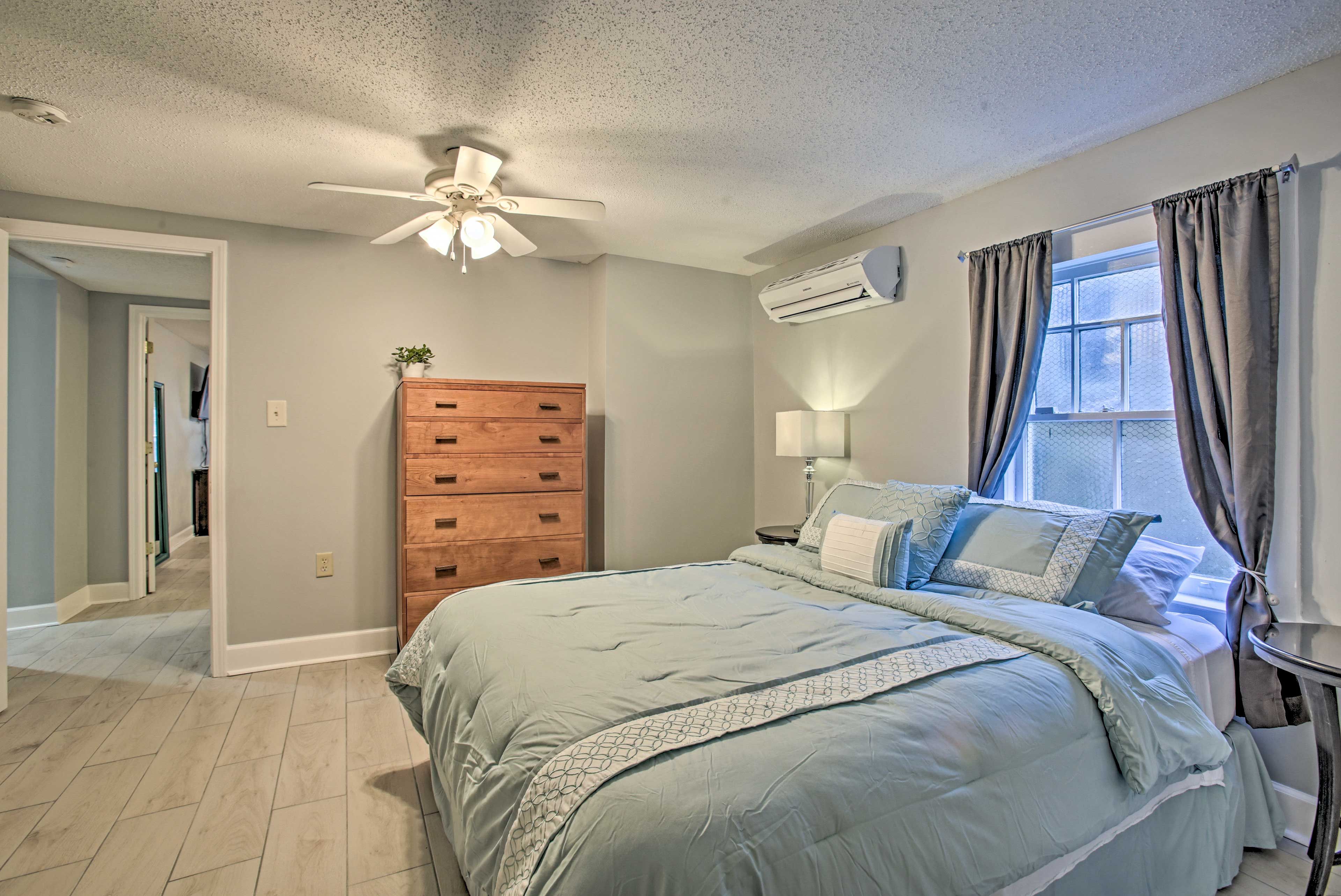 Feeling sleepy? Retire to this heavenly bed for the evening.