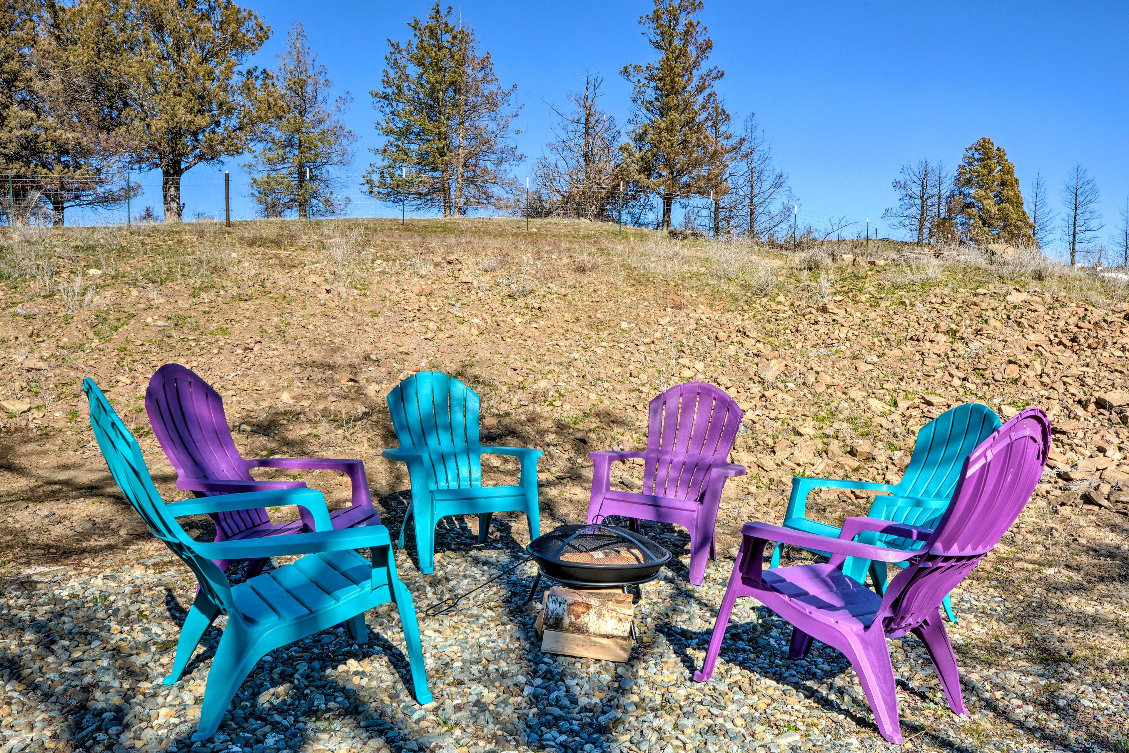 Wood-Burning Fire Pit