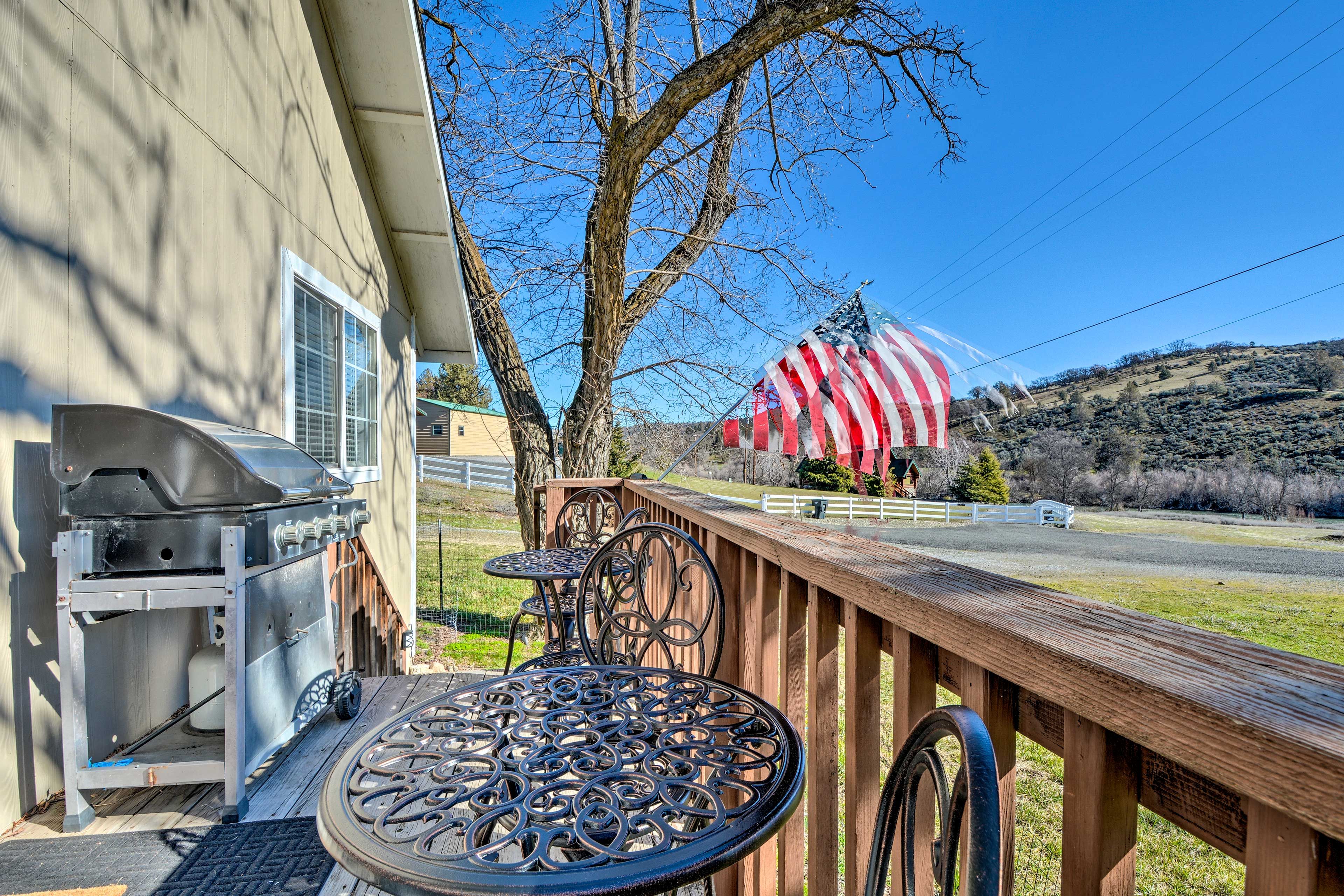 Private Deck | Gas Grill