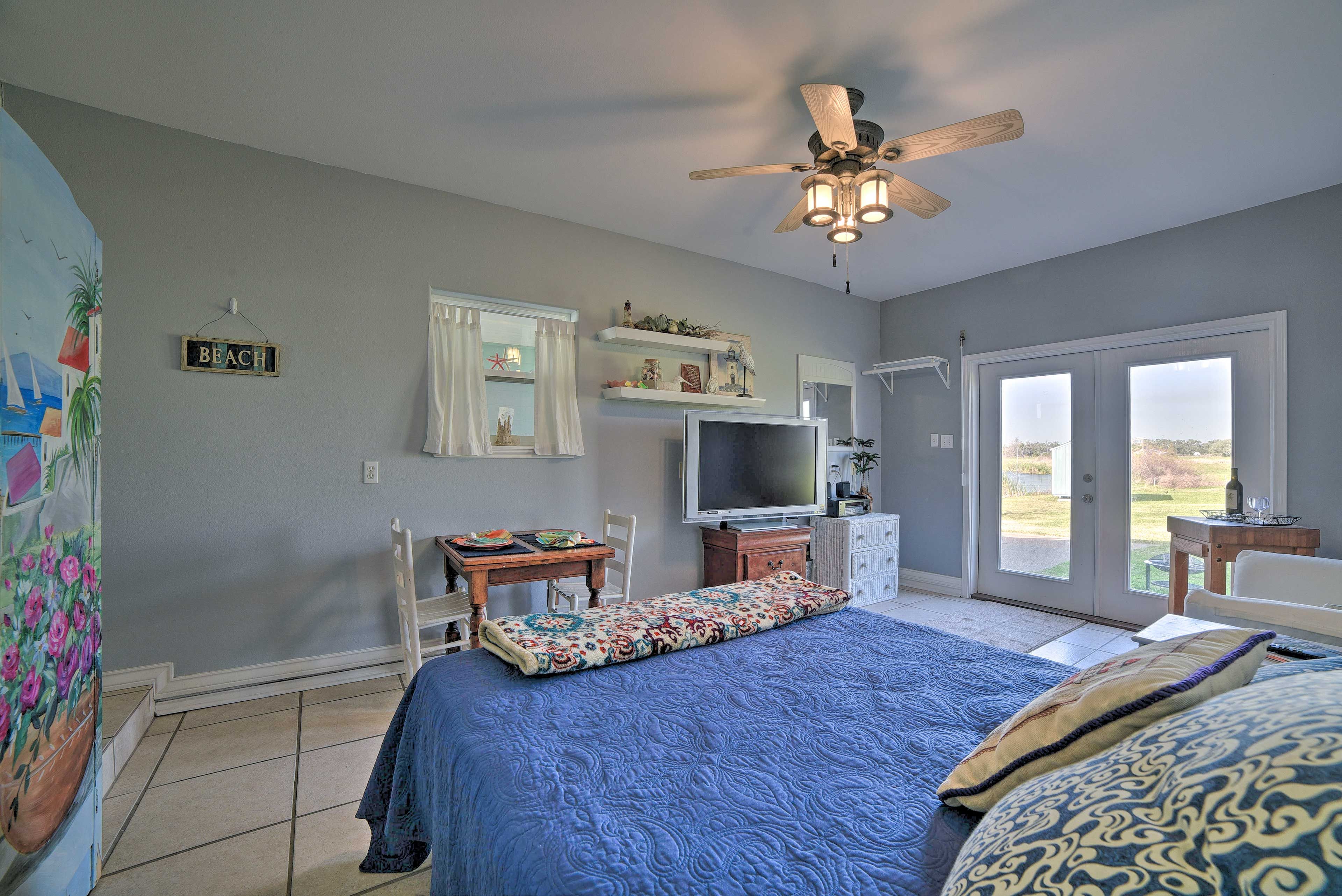 Browse TV channels from the comfort of bed.