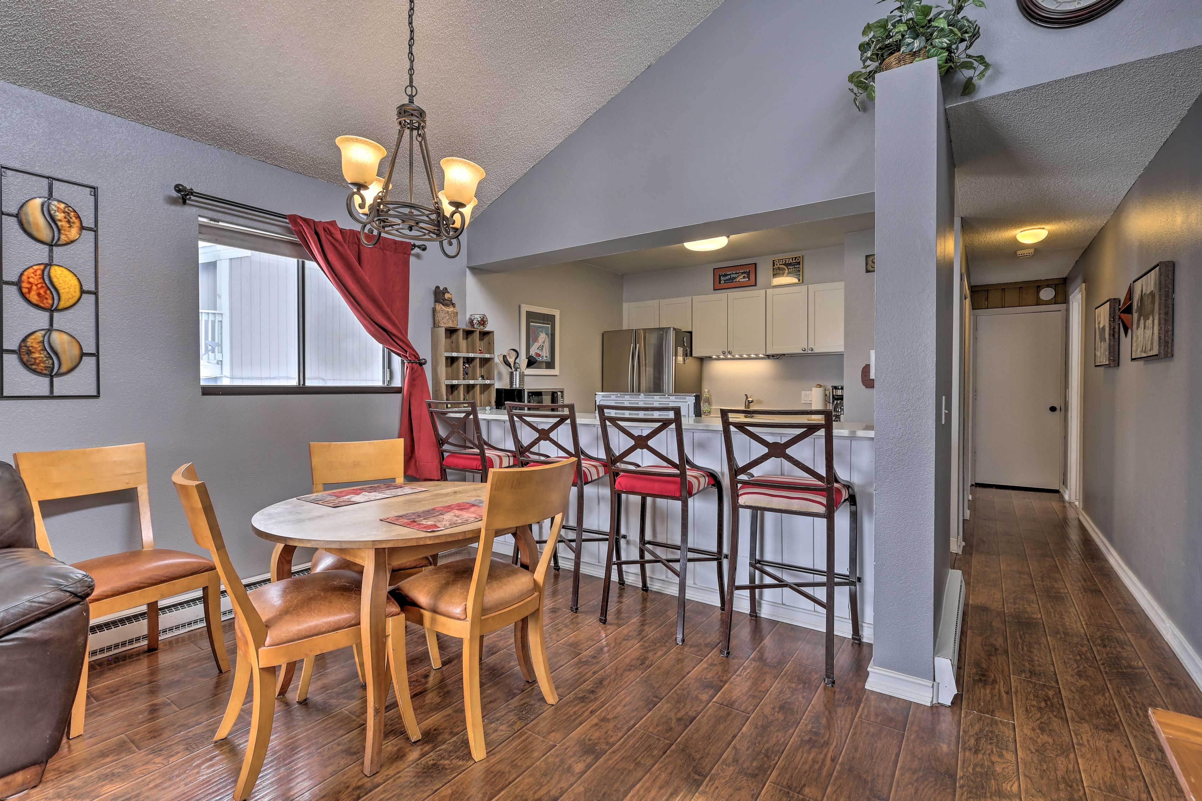 Help set up for a delicious full-course dinner.