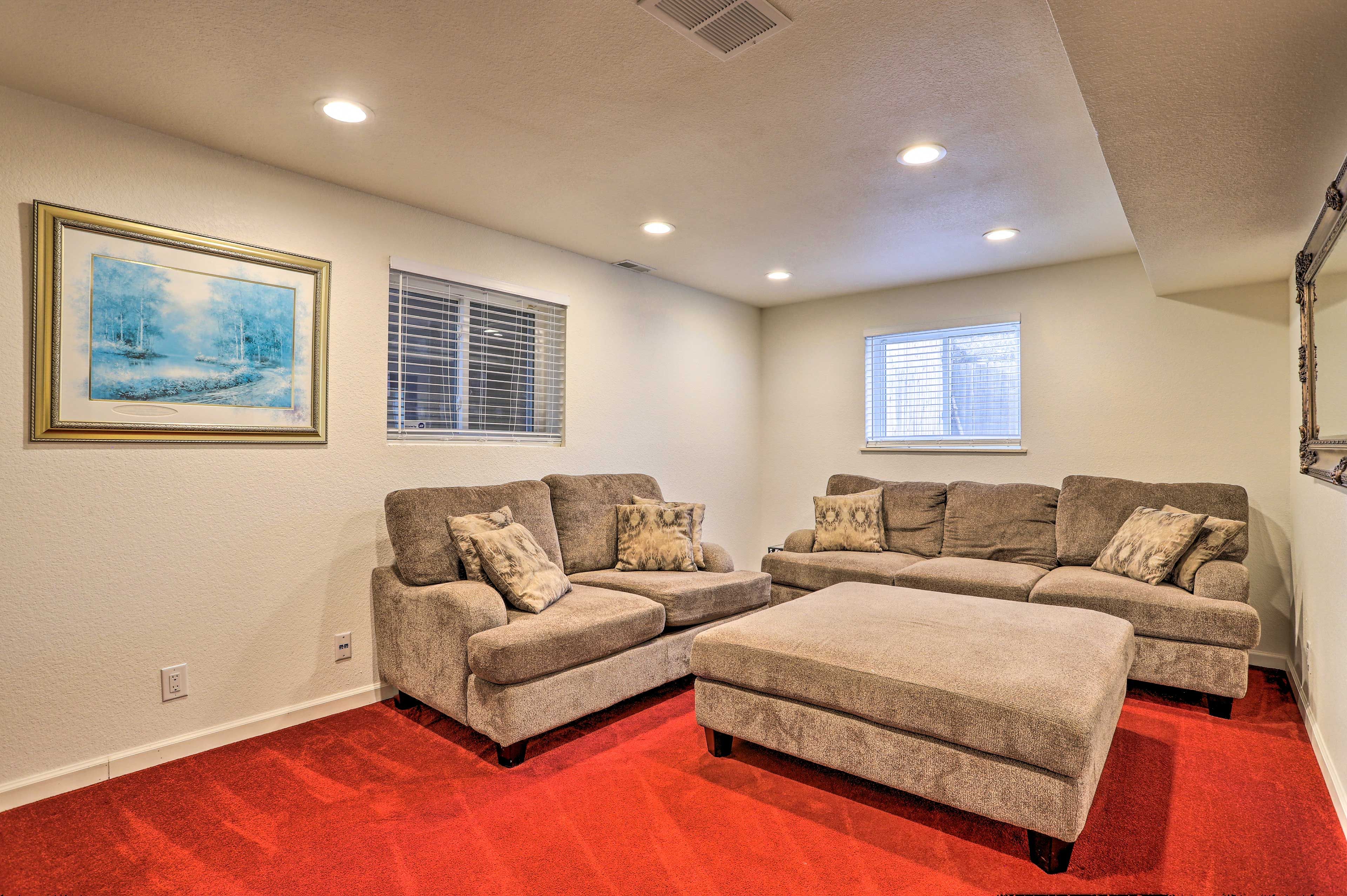 Lower Living Room | Basement