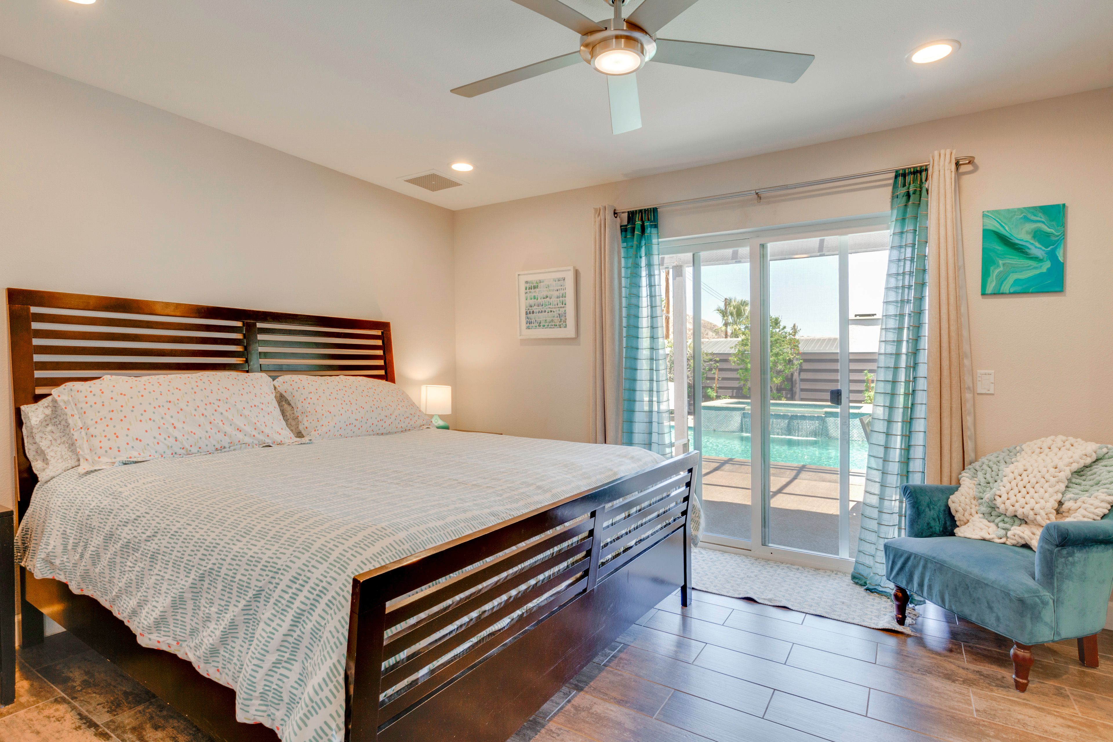 Bedroom 1 | California King Bed | Linens Provided