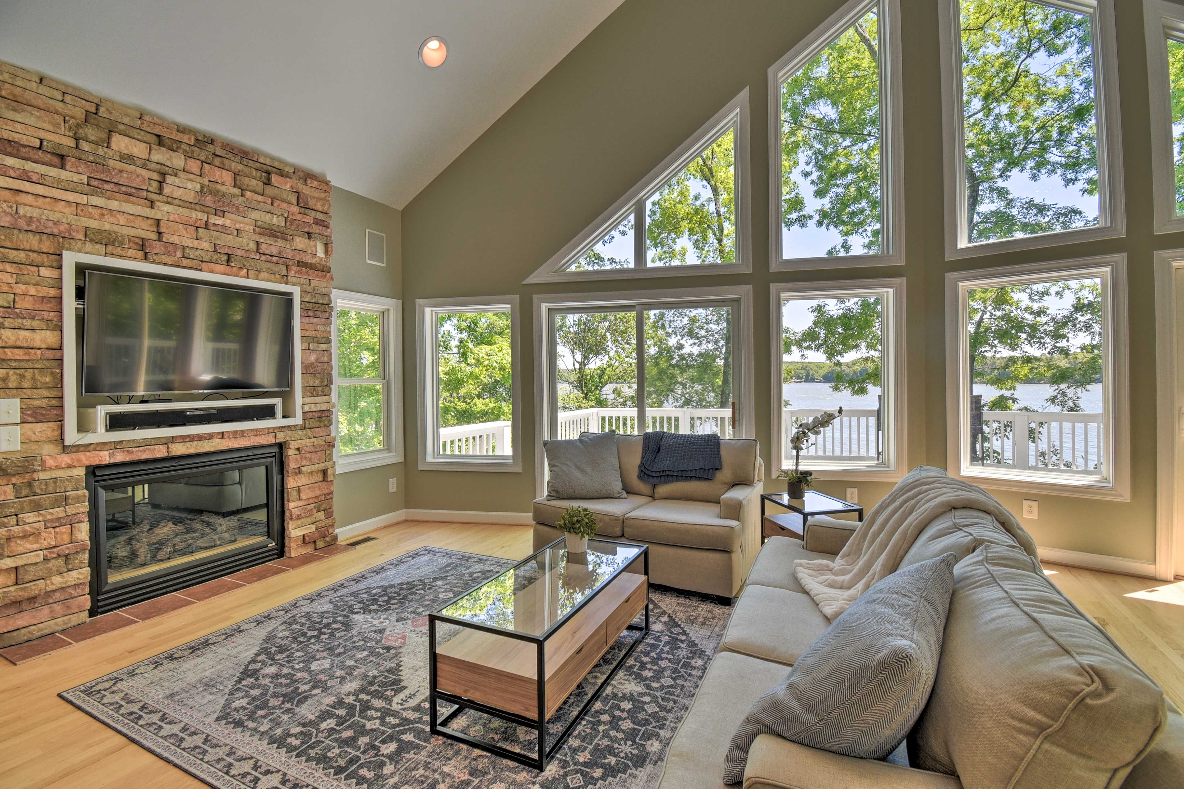 Inside, you'll find over 3,000 square feet of living space.