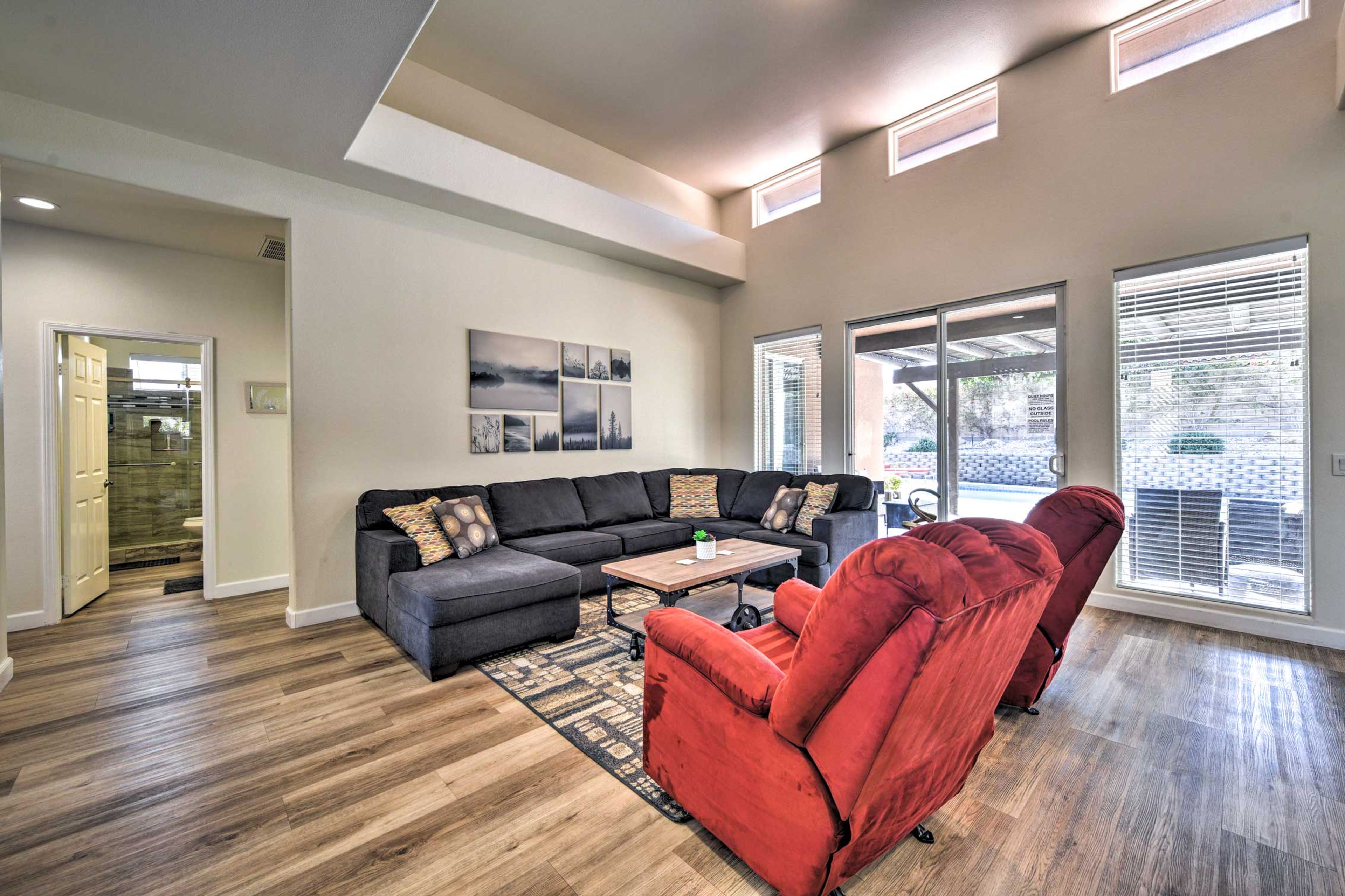 Sitting Area | Access to Pool Area