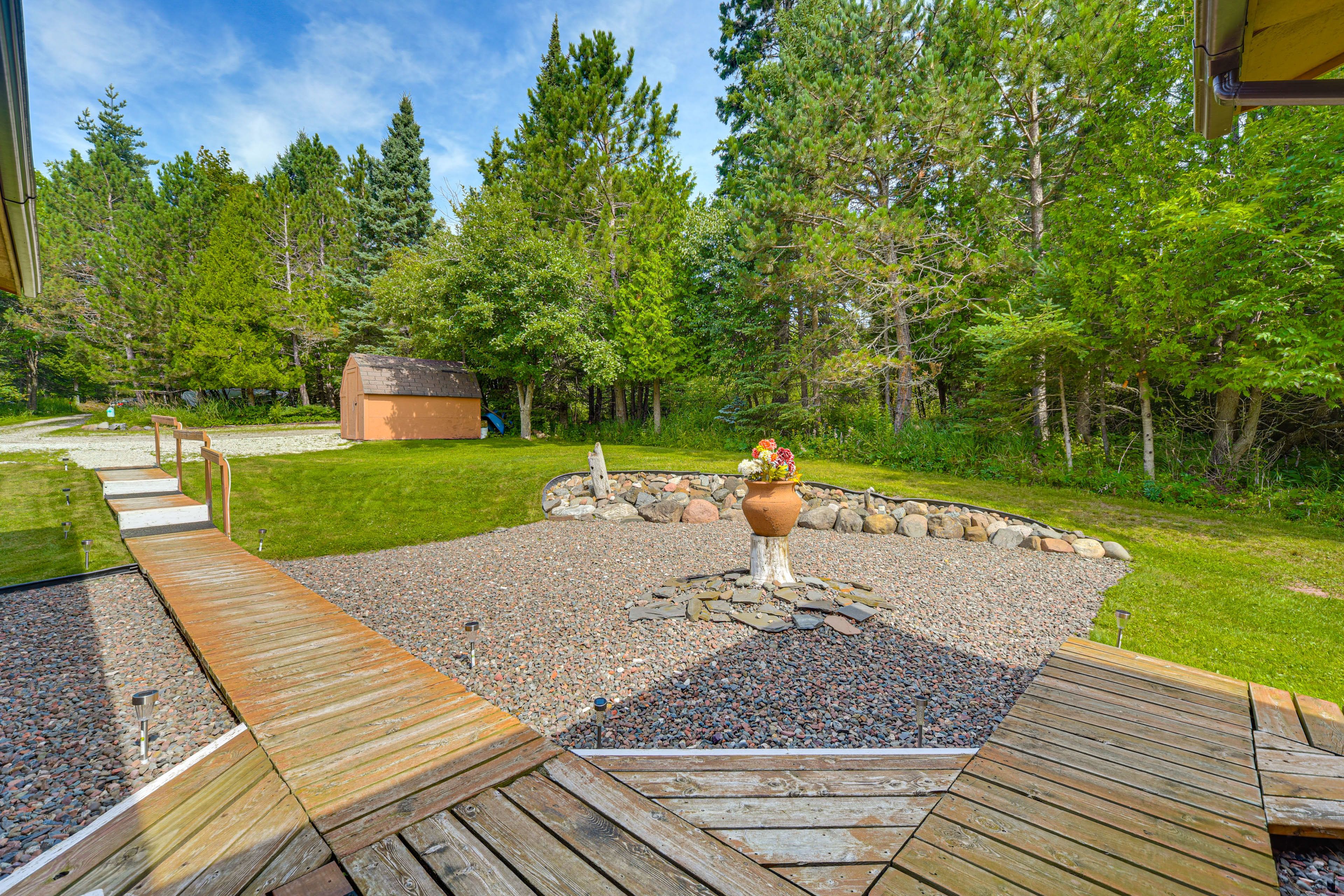 Street-Side Rock Garden