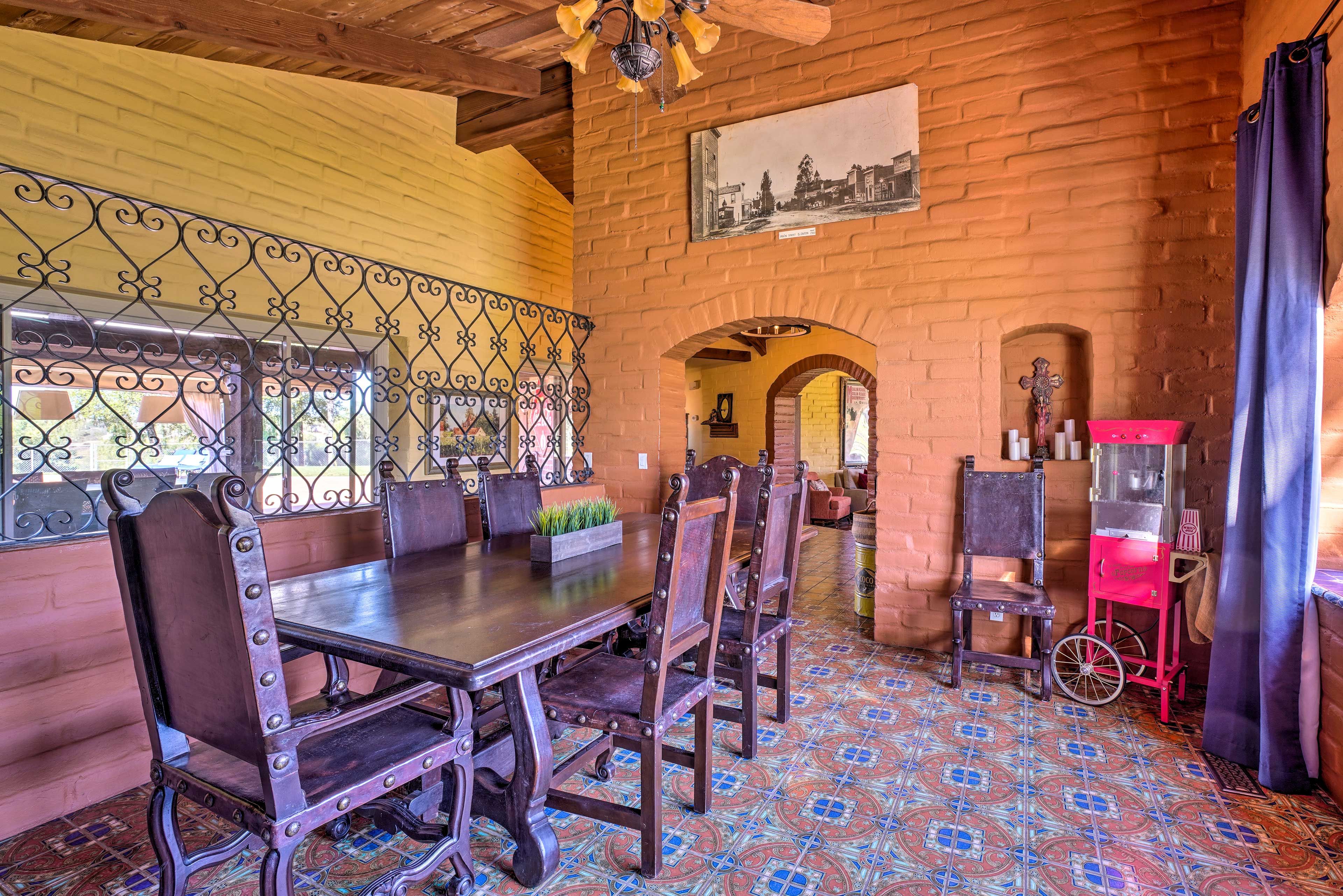 Dine in style.