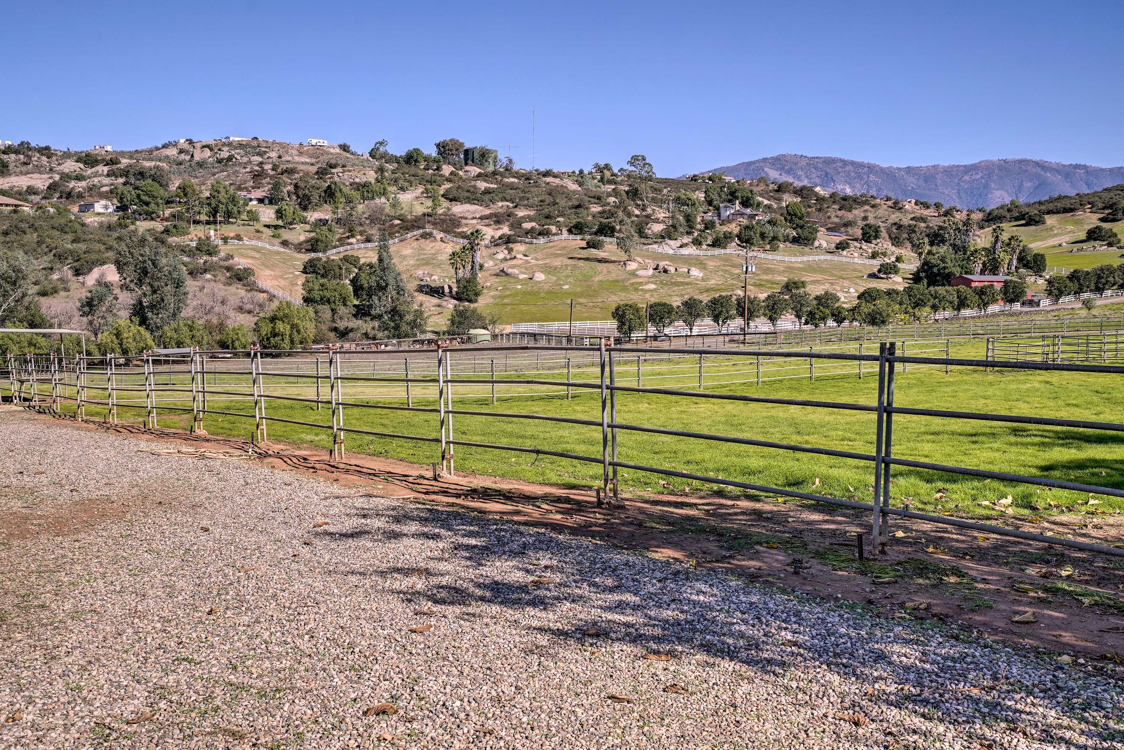 You'll love being within a short drive of local wineries.