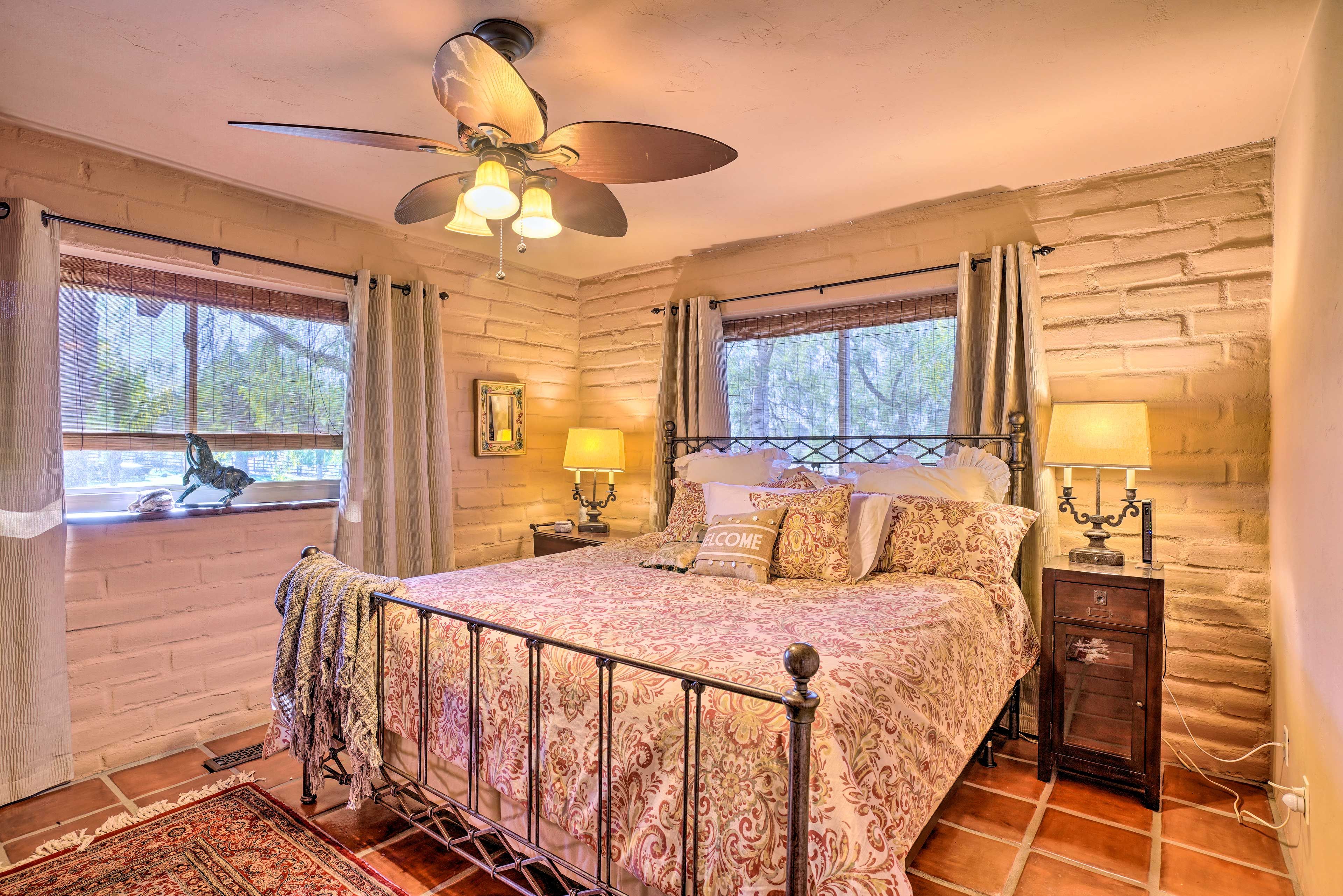 Wake up feeling refreshed and rejuvenated.