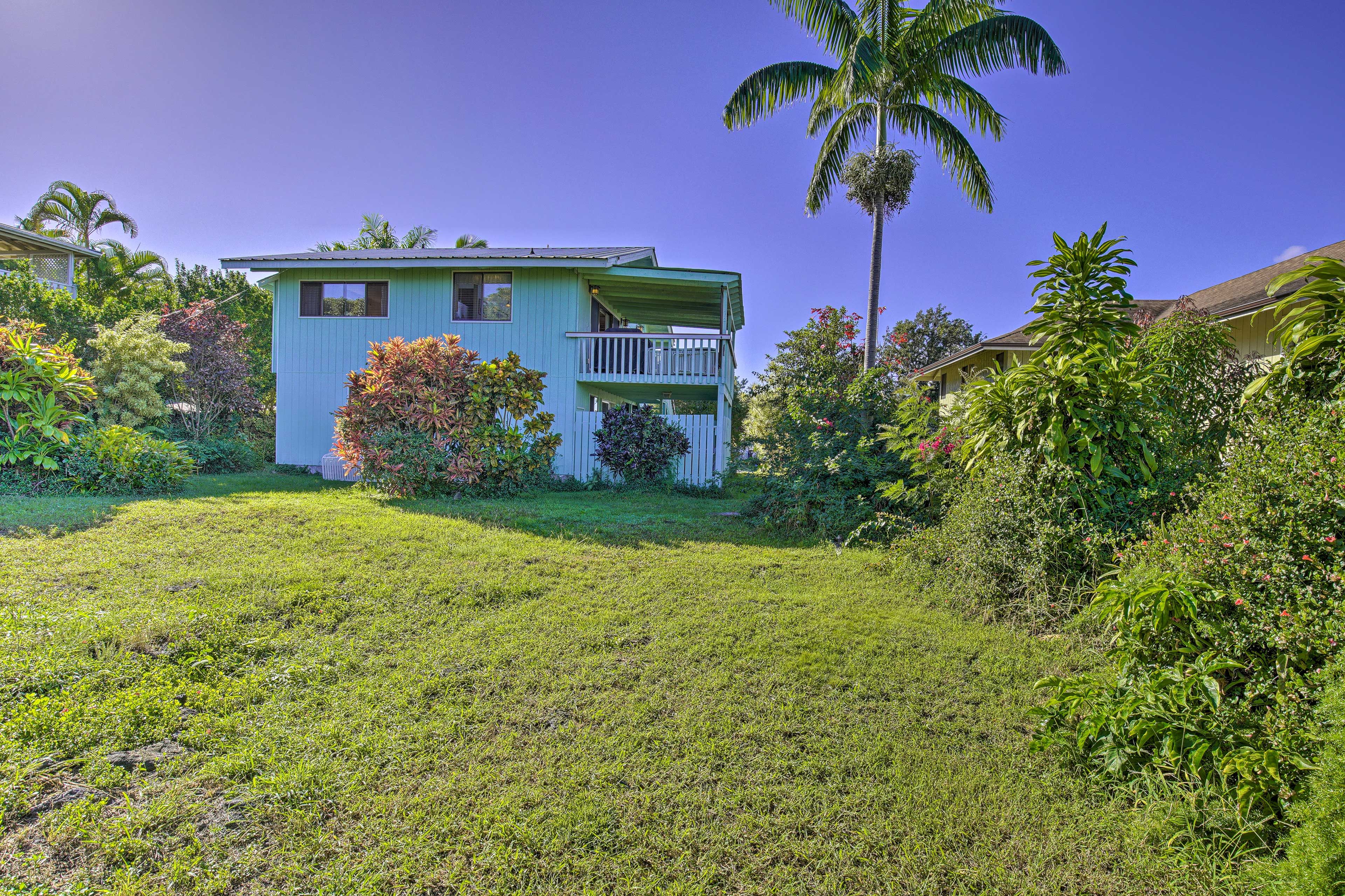 This lush property allows you to live the local lifestyle.